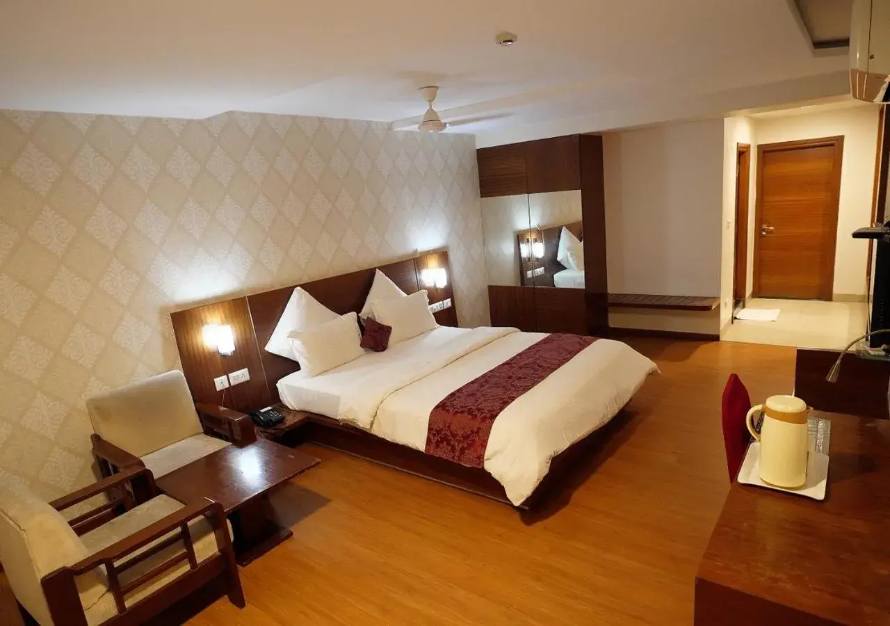Deluxe - single occupancy in Hotel Sasya Pride Deluxe - single occupancy in Hotel Sasya Pride