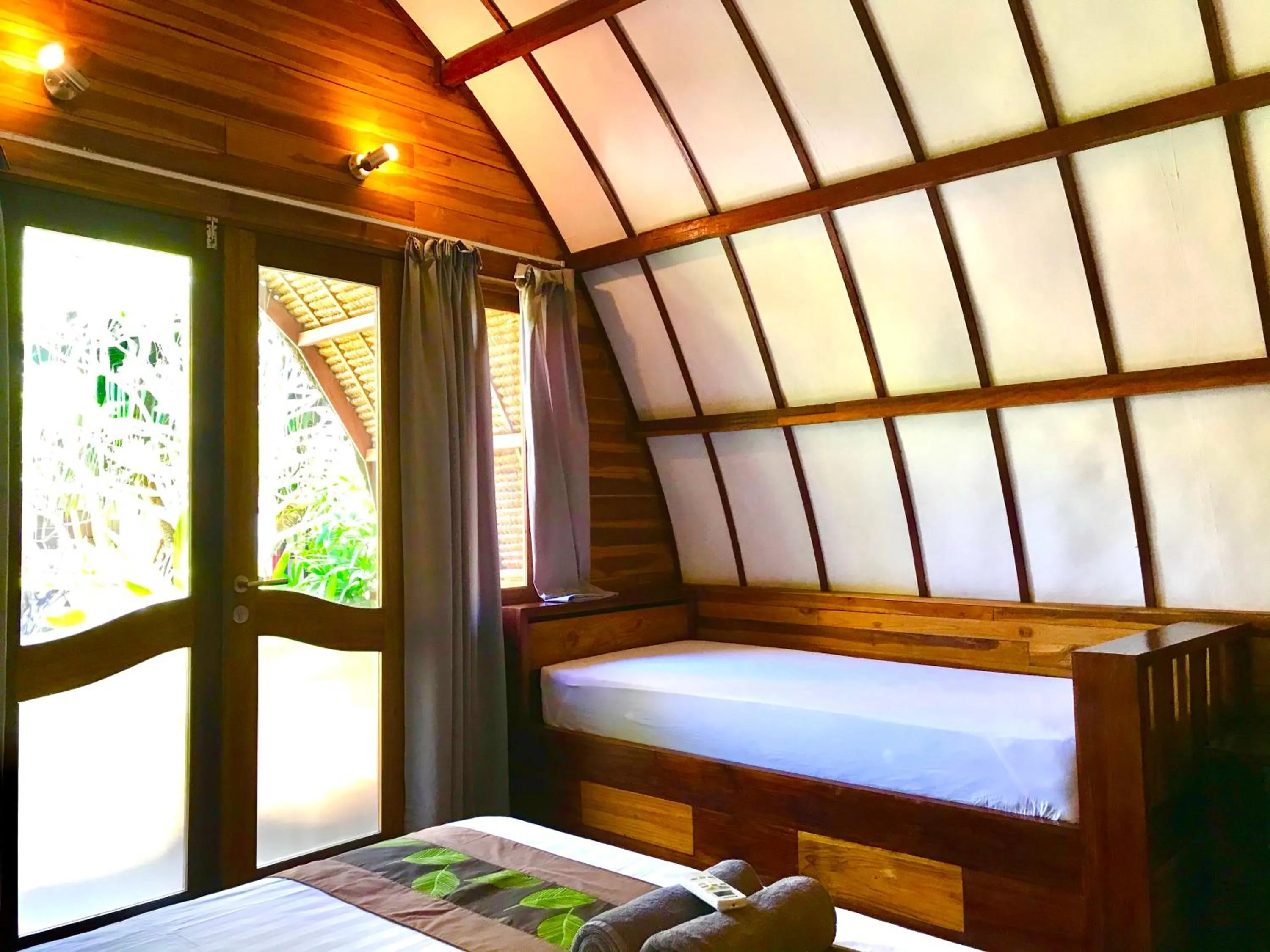 Bed in Cotton Tree Cottages