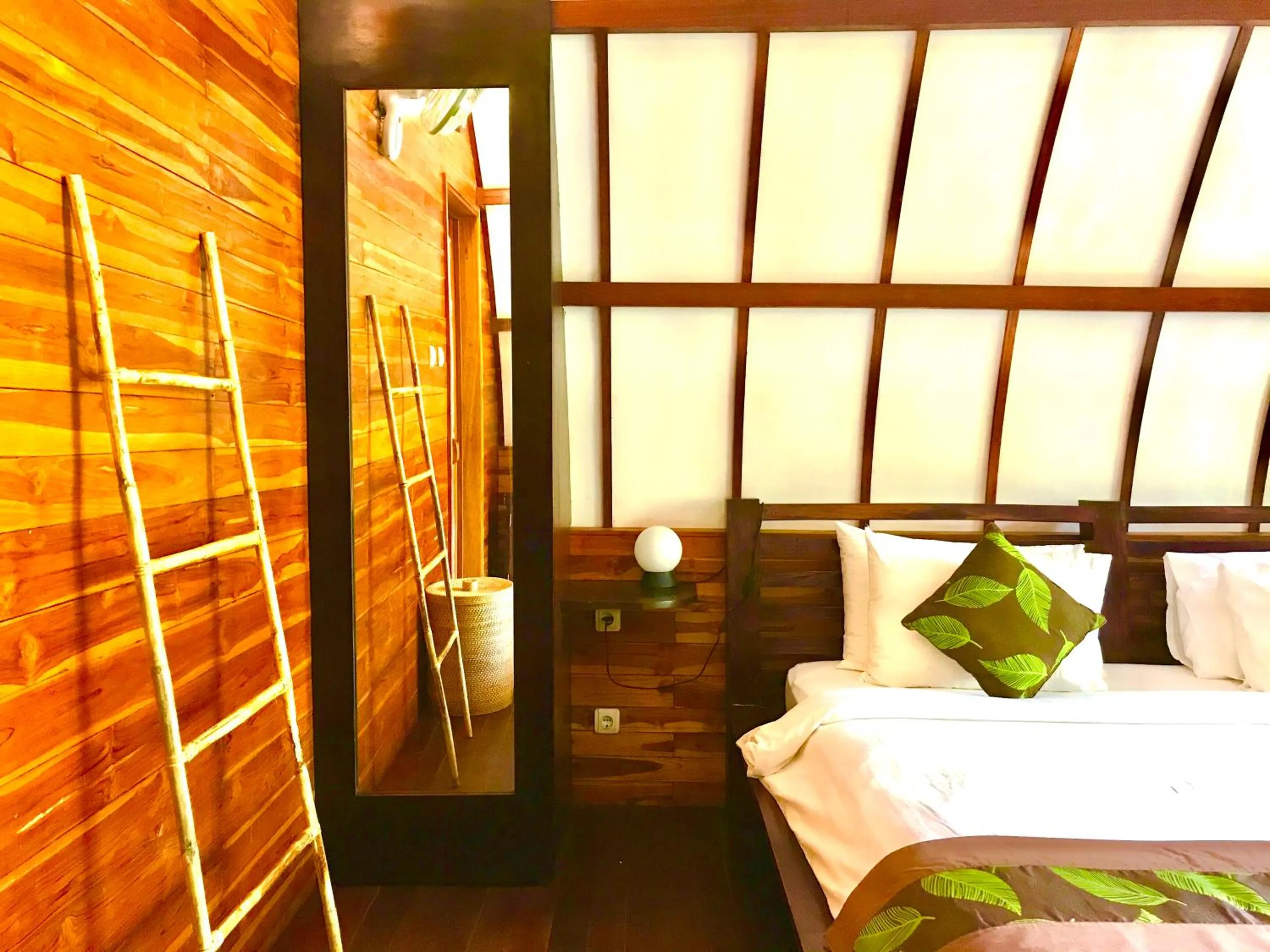 Bed in Cotton Tree Cottages