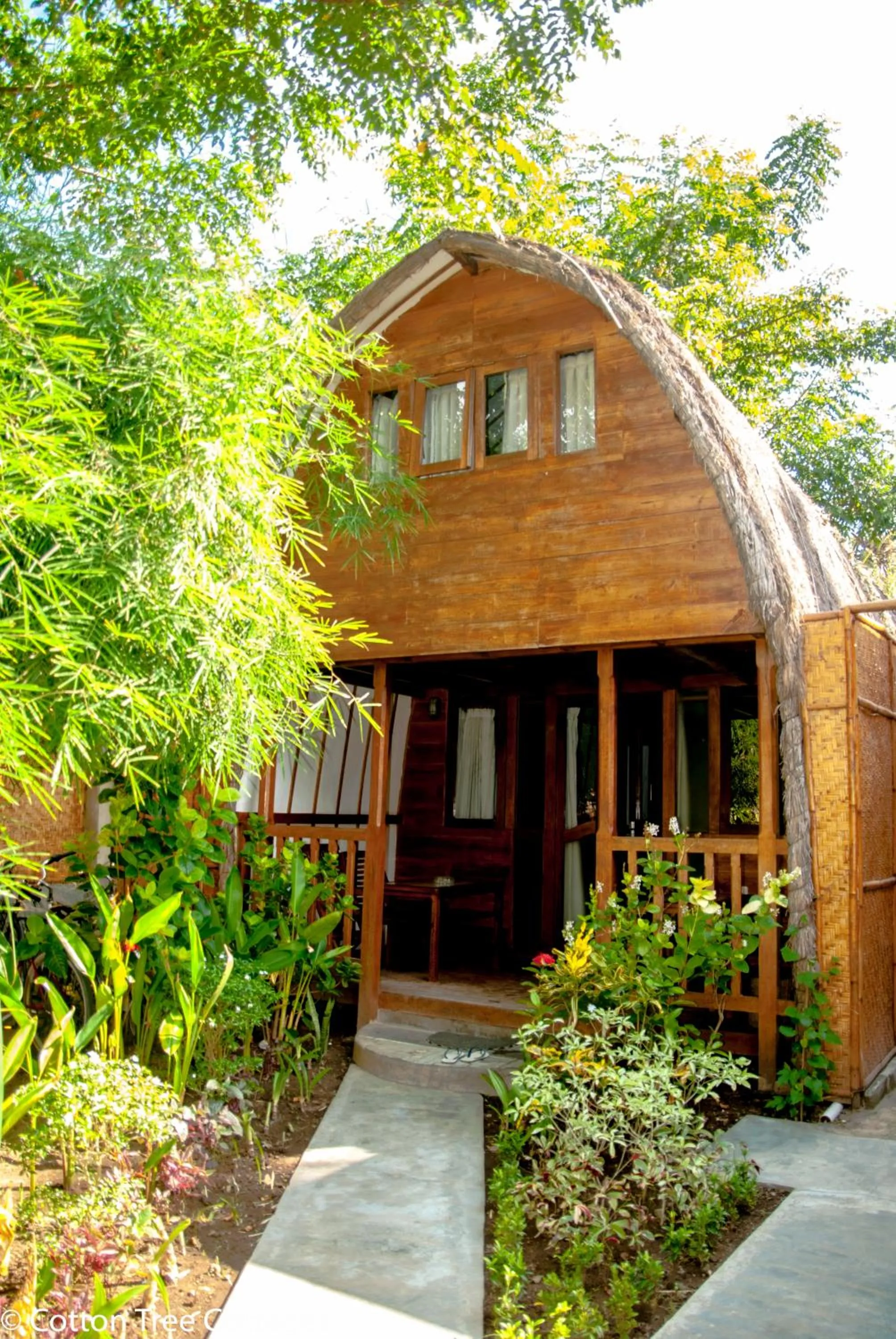Patio in Cotton Tree Cottages