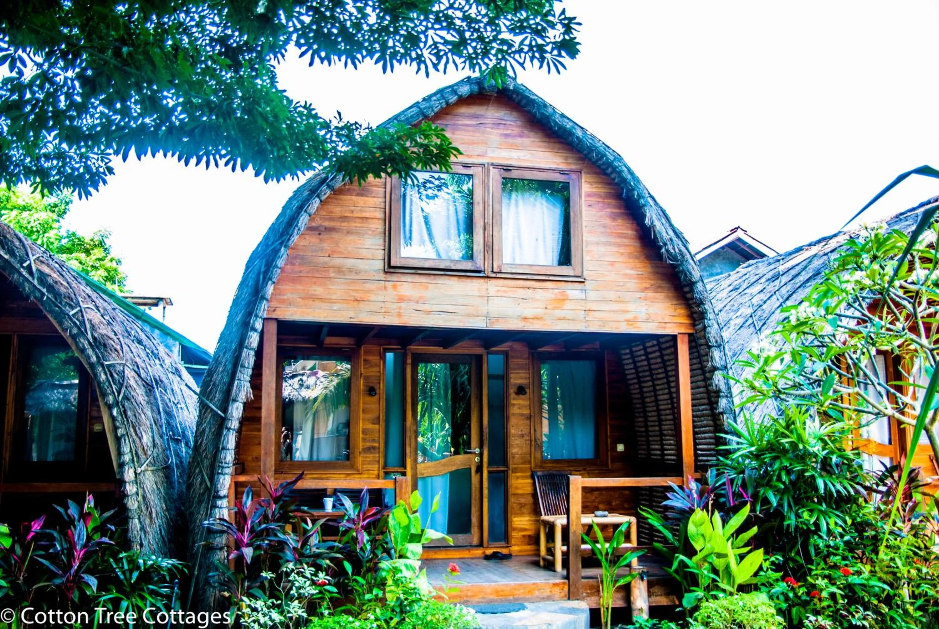 Patio in Cotton Tree Cottages