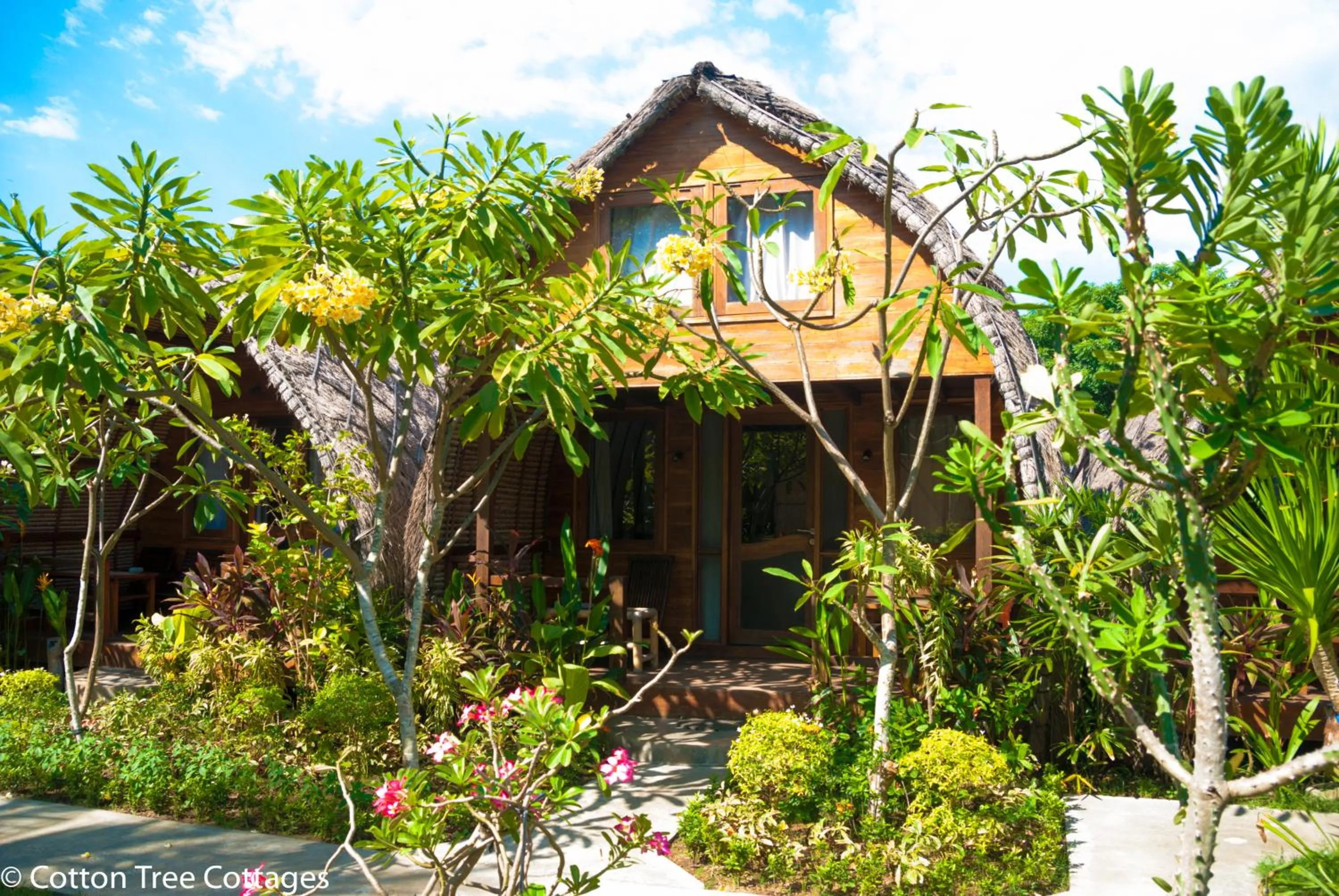 Patio in Cotton Tree Cottages