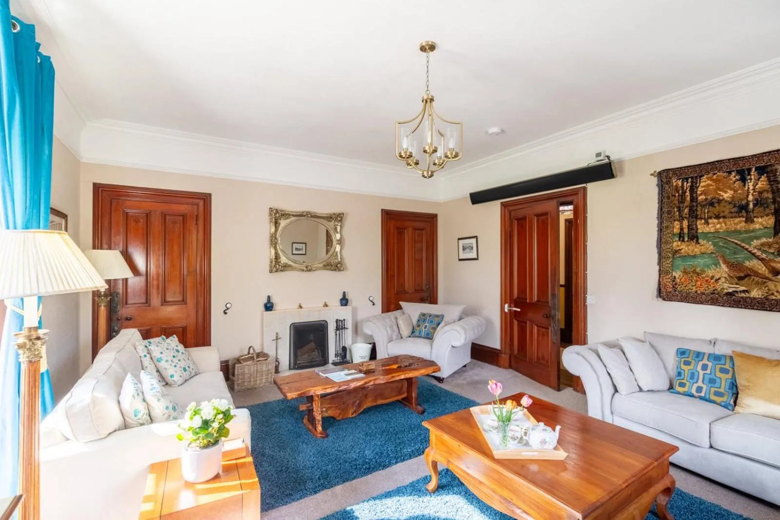 Living room in Colterscleuch House B&B