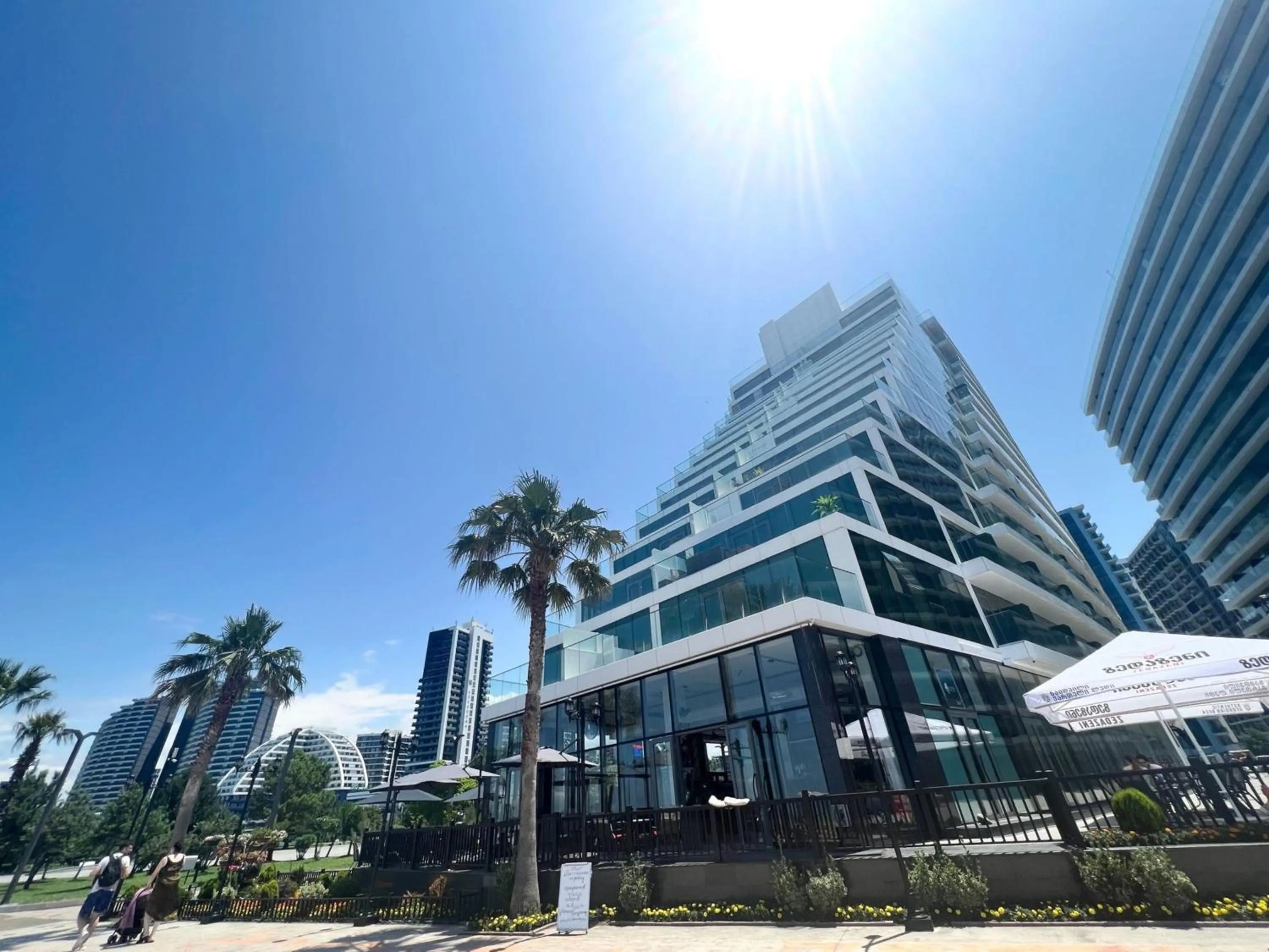 Property building in Beachfront Batumi View Apartments by GLOBALSTAY