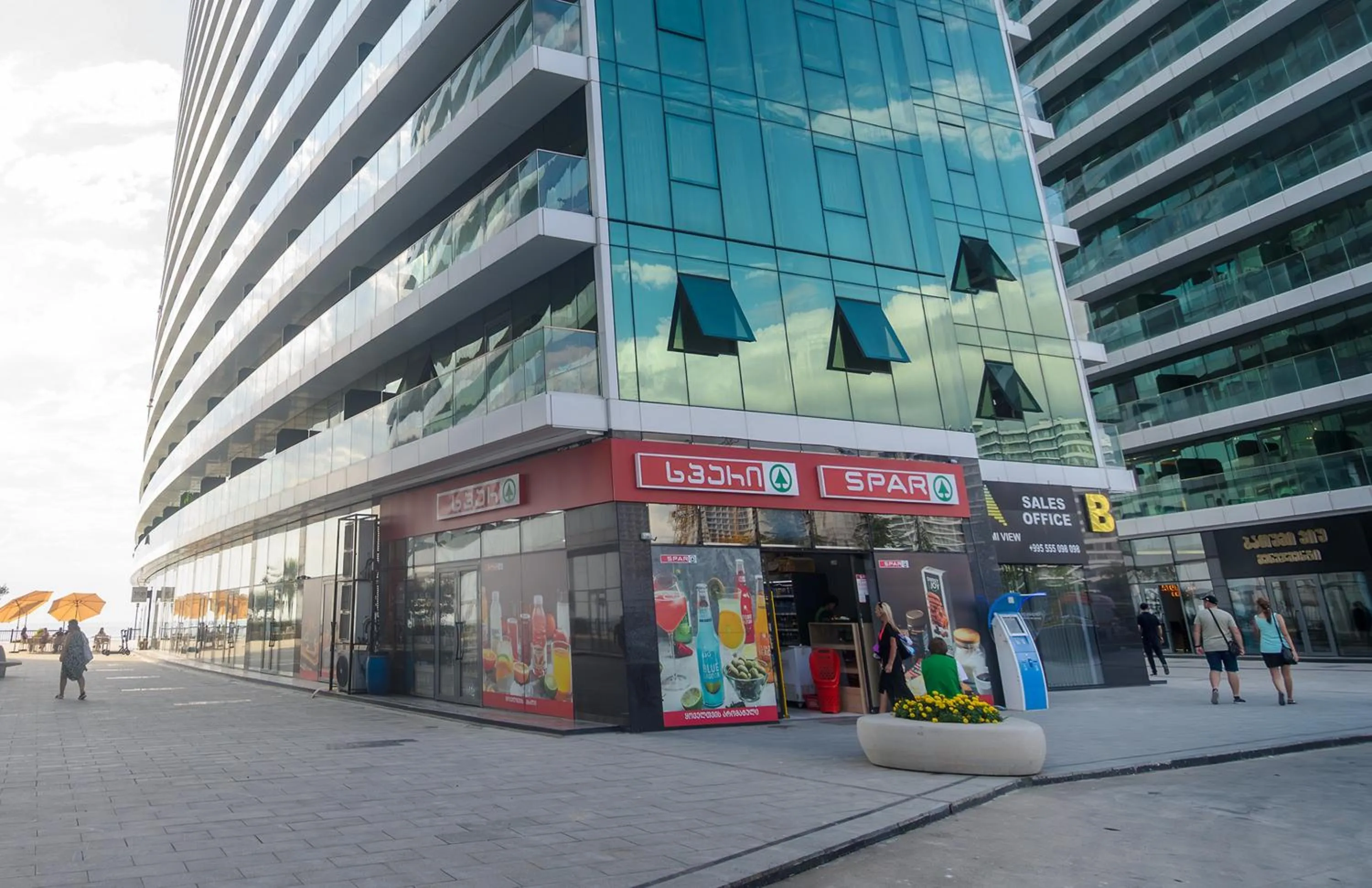 Property building in Beachfront Batumi View Apartments by GLOBALSTAY