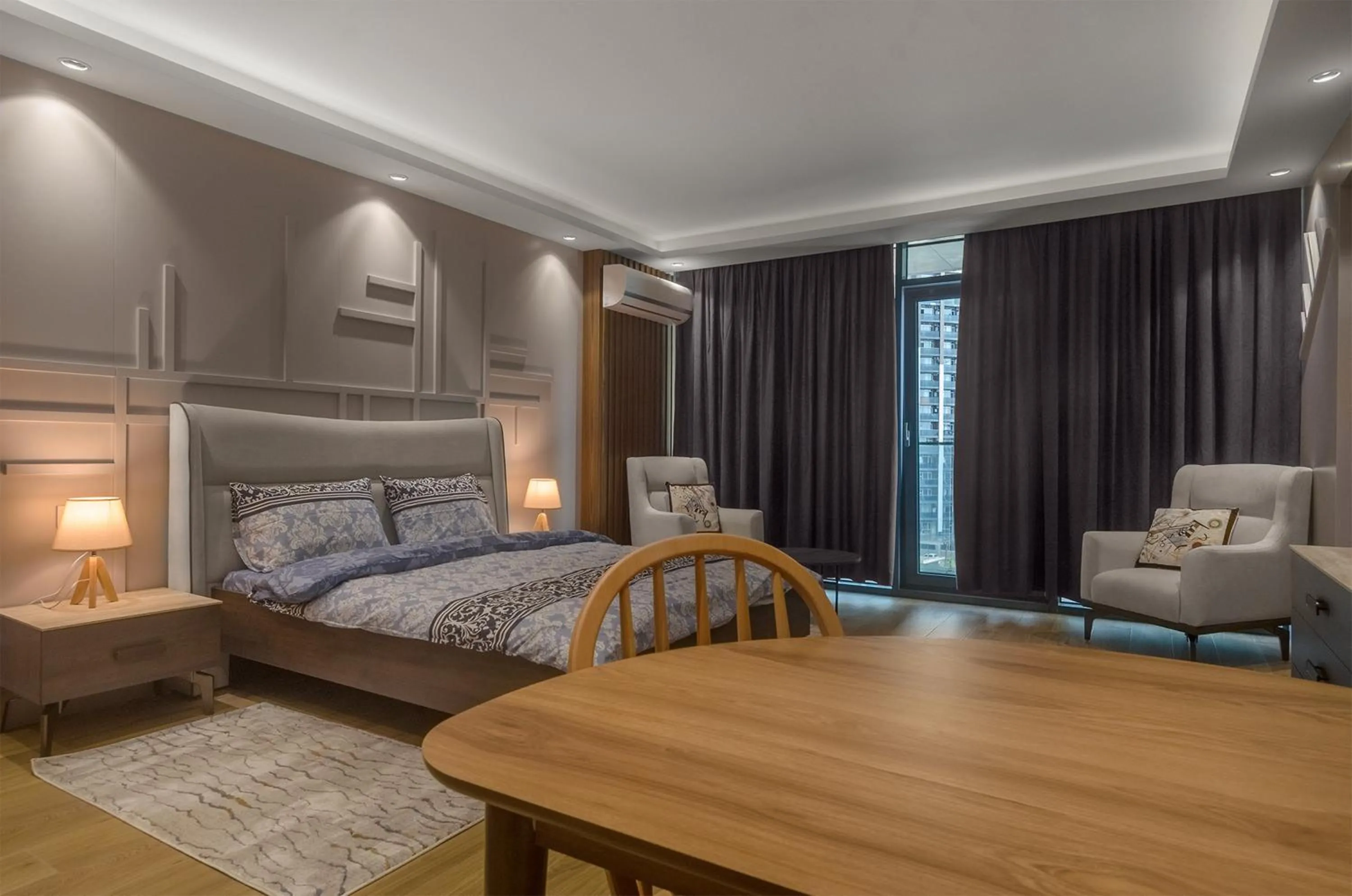Bed in Beachfront Batumi View Apartments by GLOBALSTAY
