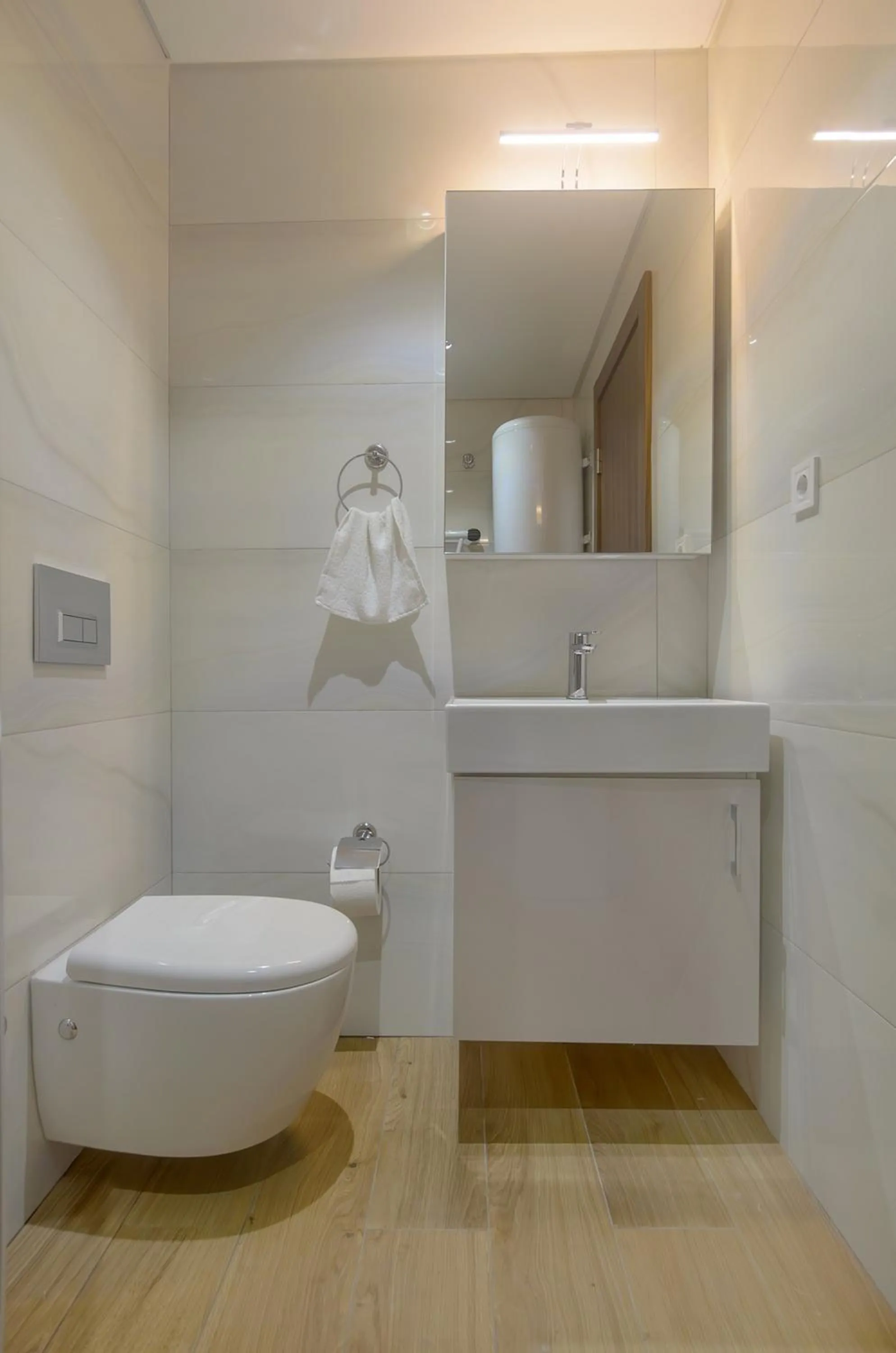 Bathroom in Beachfront Batumi View Apartments by GLOBALSTAY