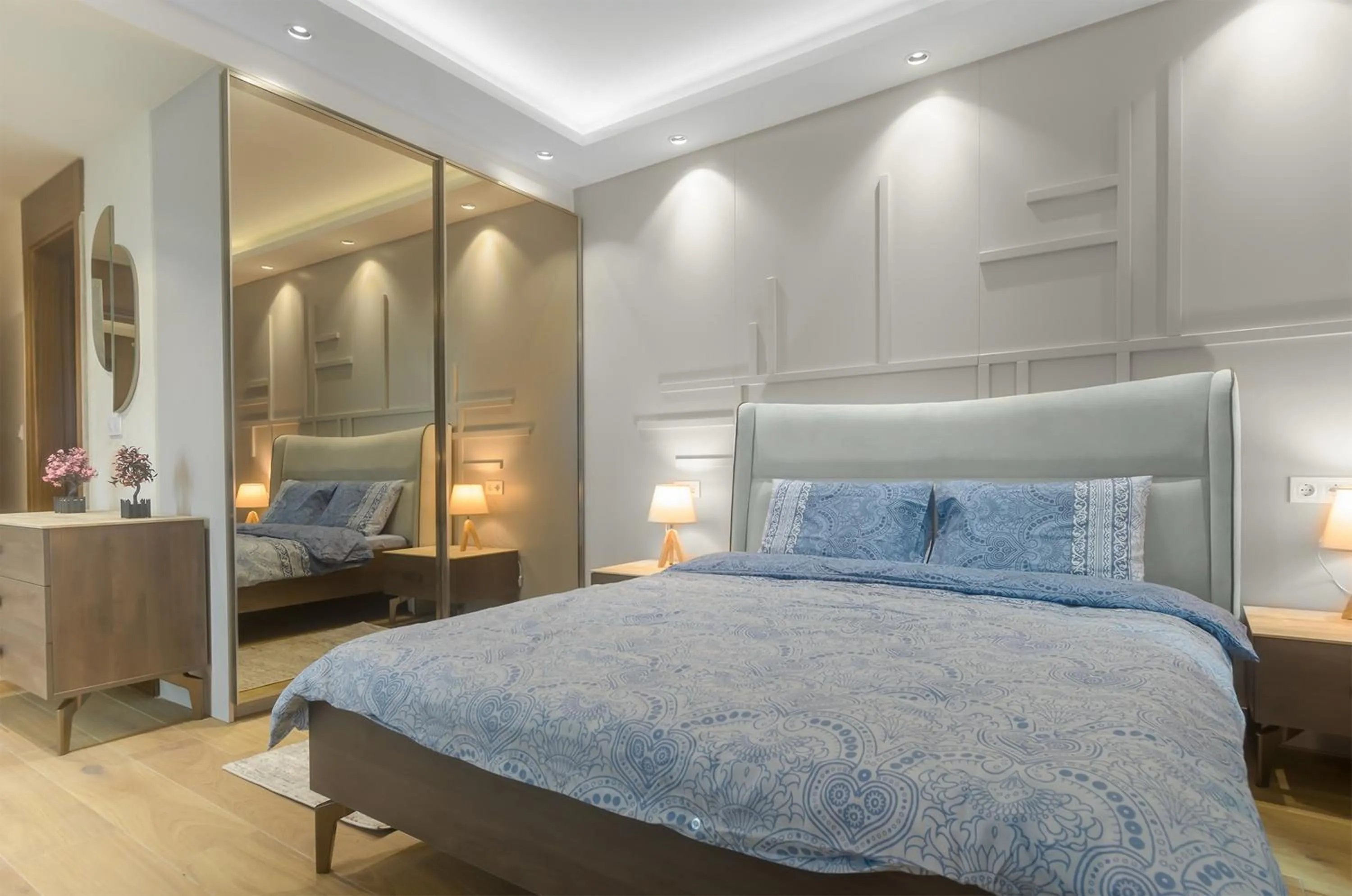 Bed in Beachfront Batumi View Apartments by GLOBALSTAY