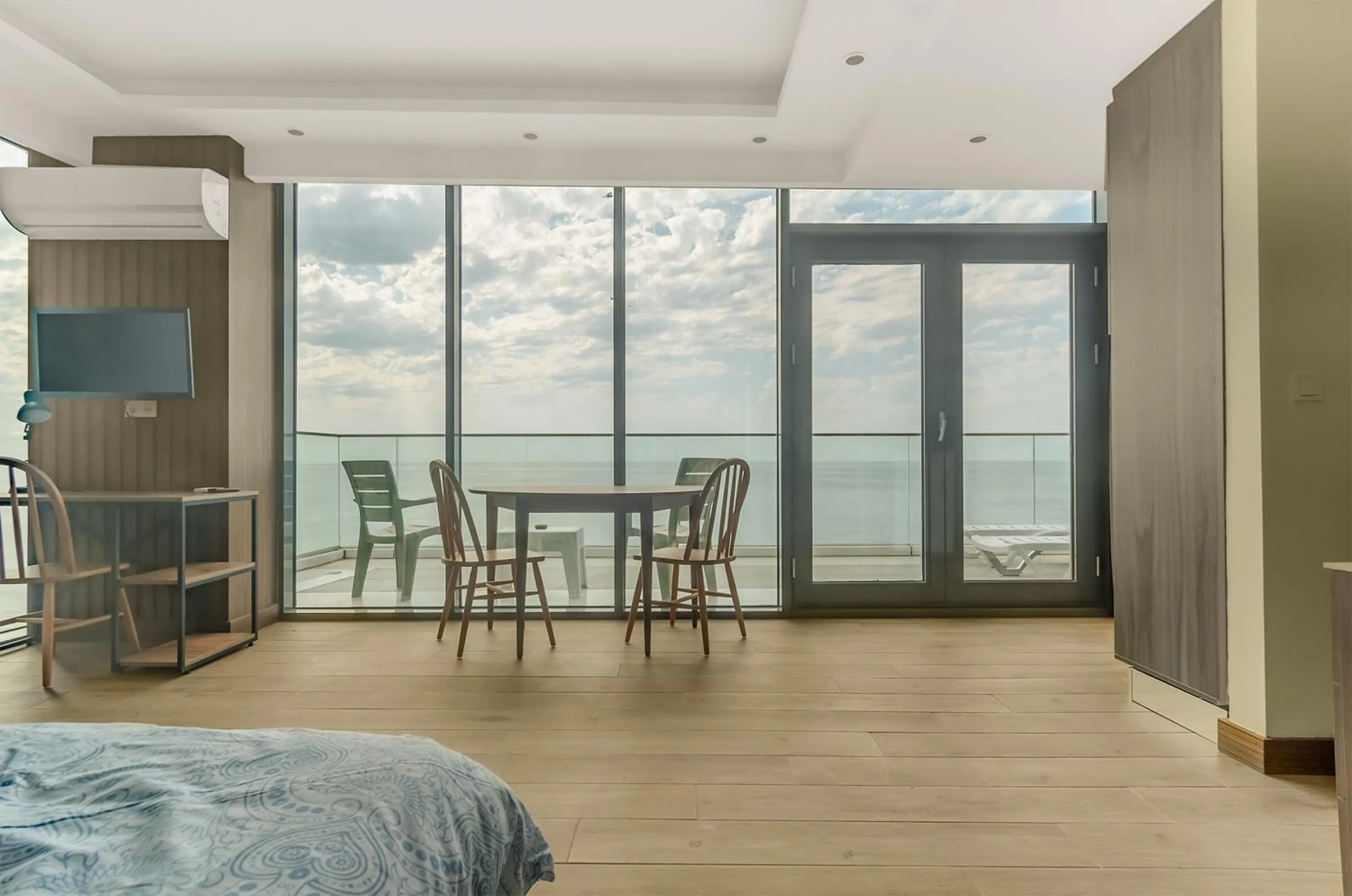 Bed in Beachfront Batumi View Apartments by GLOBALSTAY