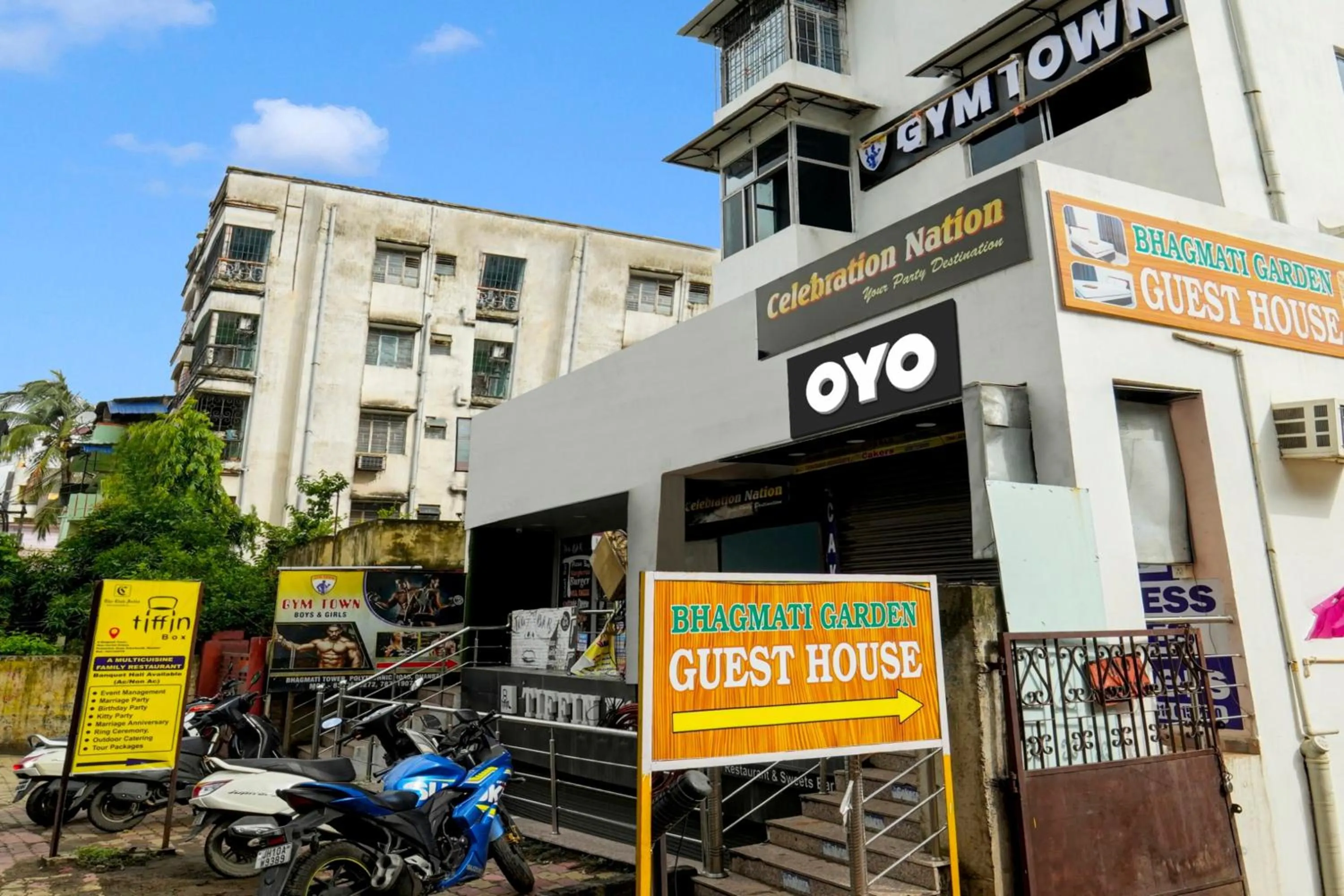 Facade/entrance in HOTEL O BHAGMATI GARDEN GUEST HOUSE