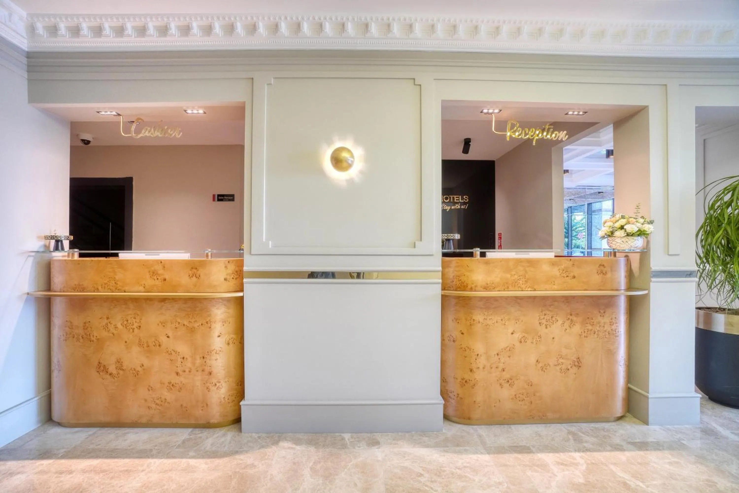 Lobby or reception in İbos Hotels Izmir