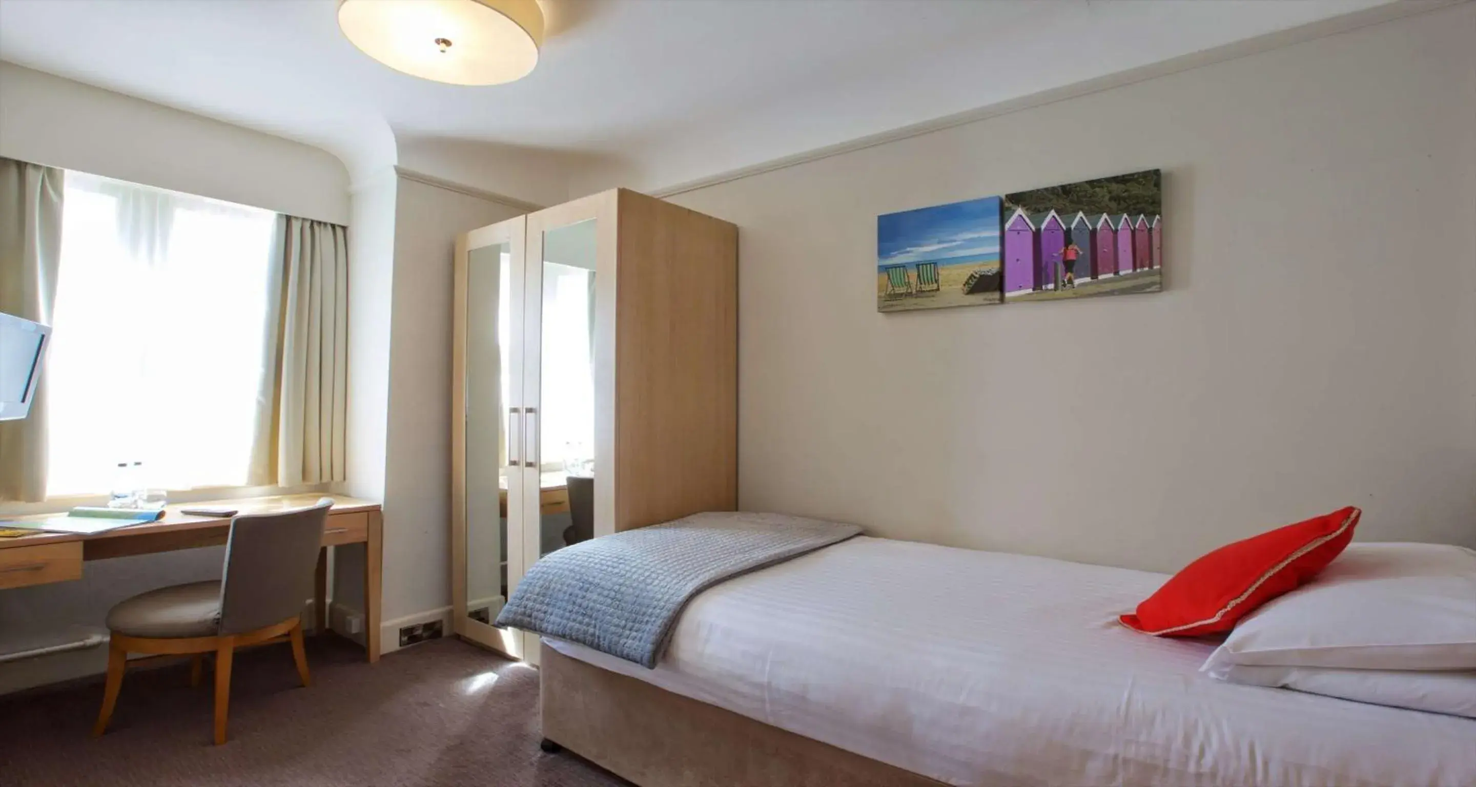 Bedroom, Bed in Bournemouth East Cliff Hotel, Sure Hotel Collection by BW Bedroom, Bed in Bournemouth East Cliff Hotel, Sure Hotel Collection by BW