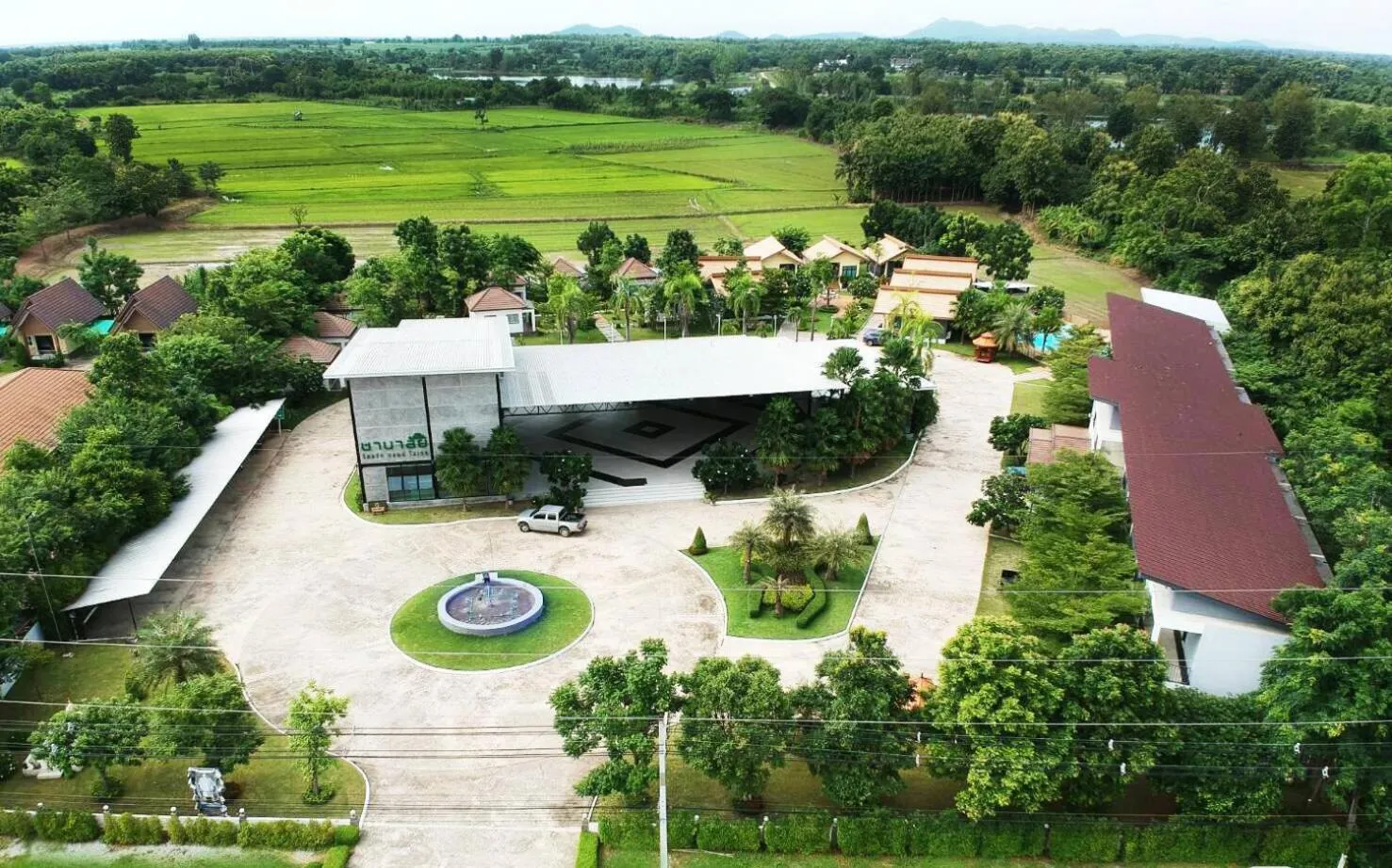 Bird's eye view in Chanalai Resort and Hotel