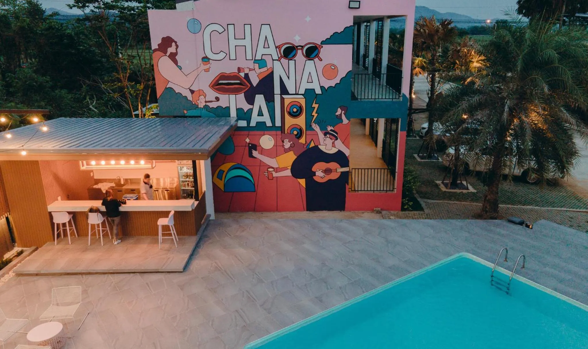 Lounge or bar in Chanalai Resort and Hotel