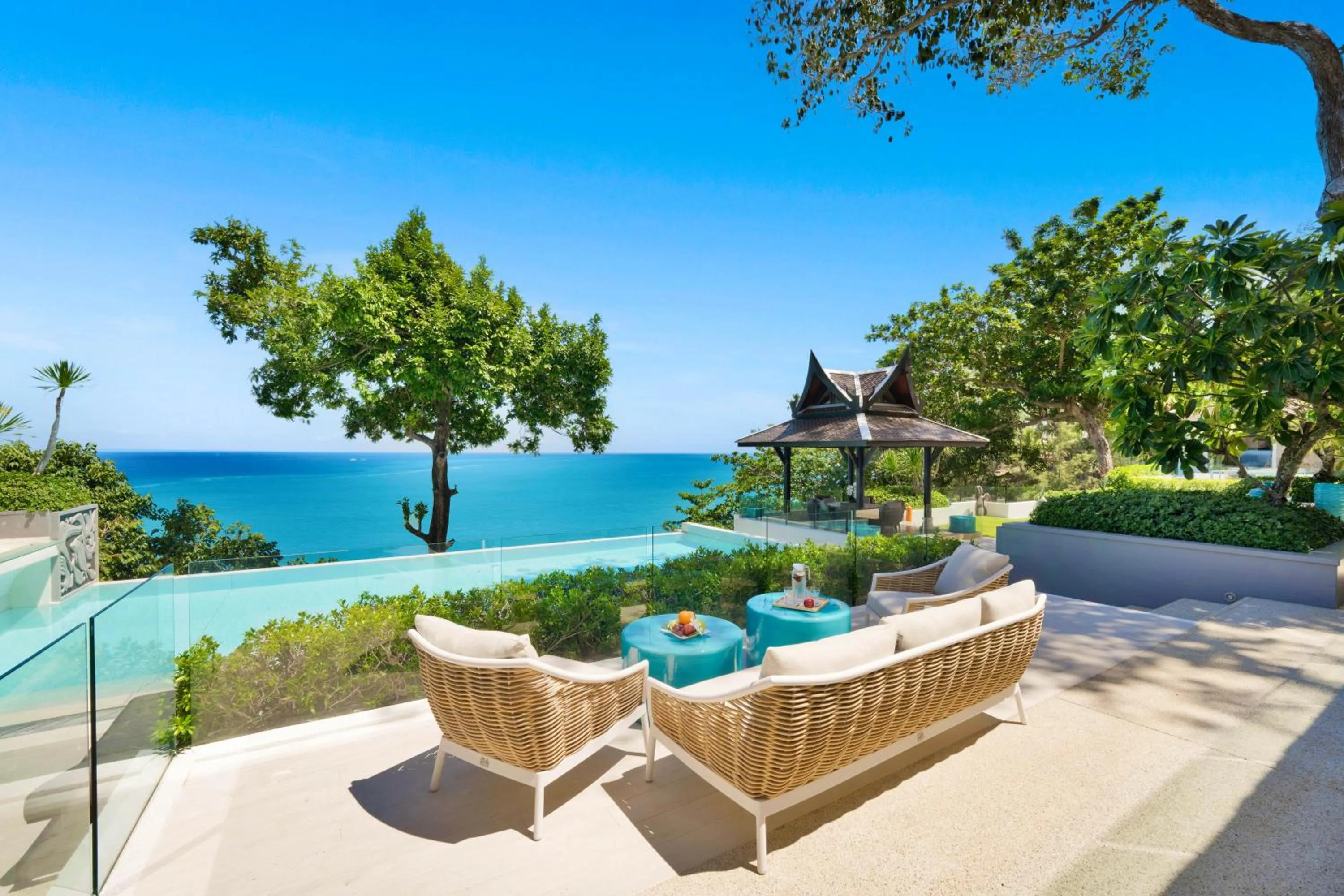 Patio in Villa La Prana
