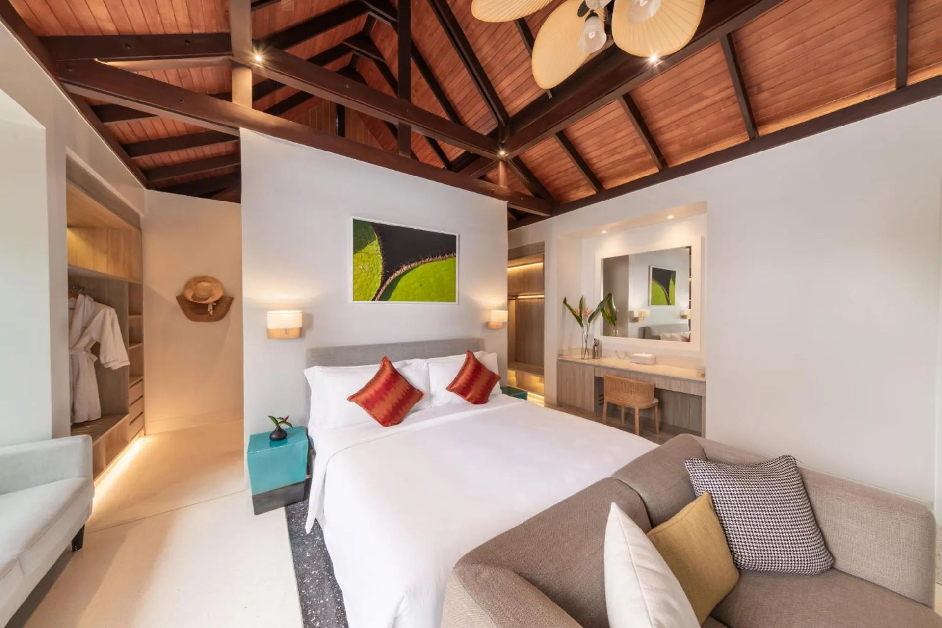 Bed in Villa La Prana