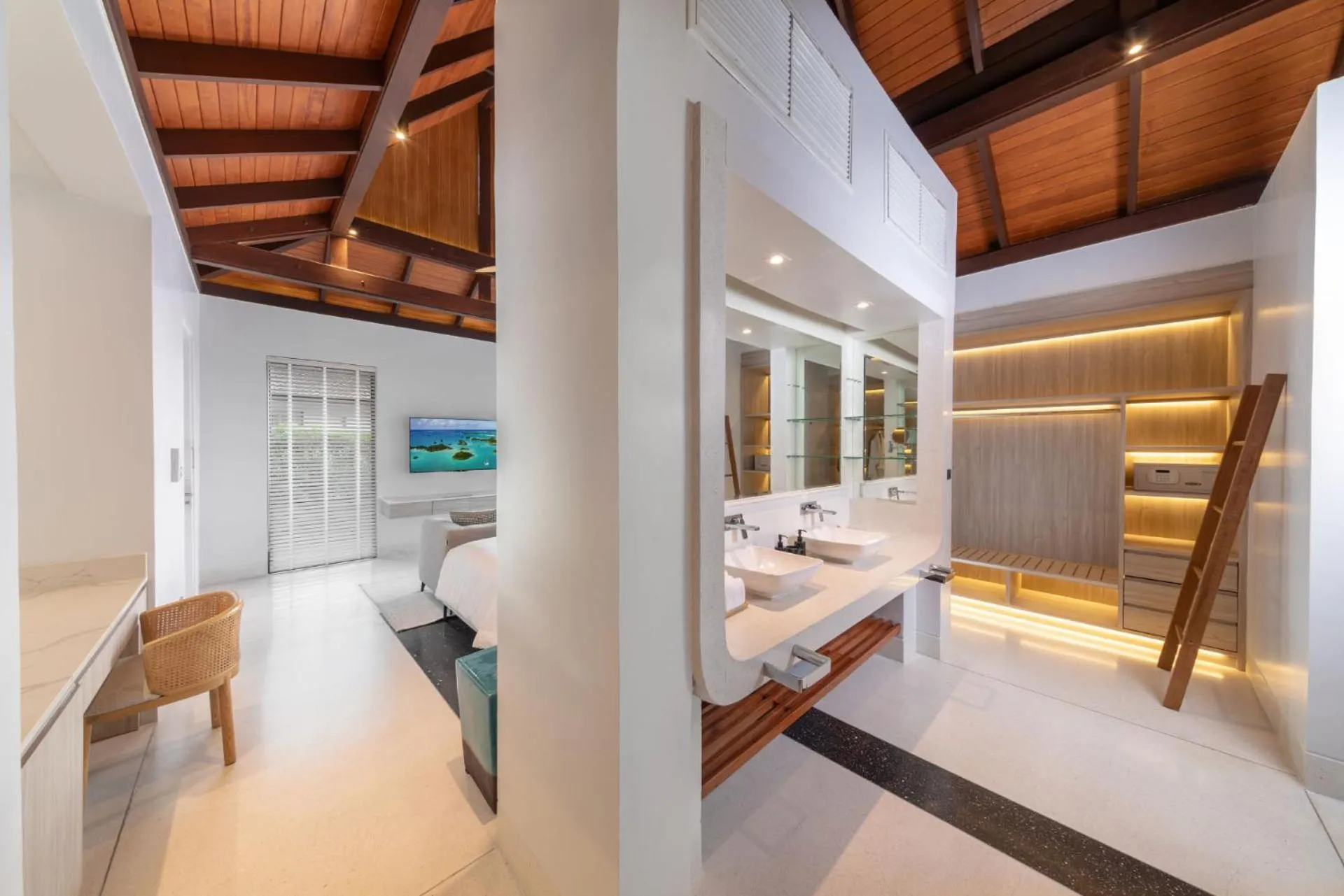 Bed in Villa La Prana