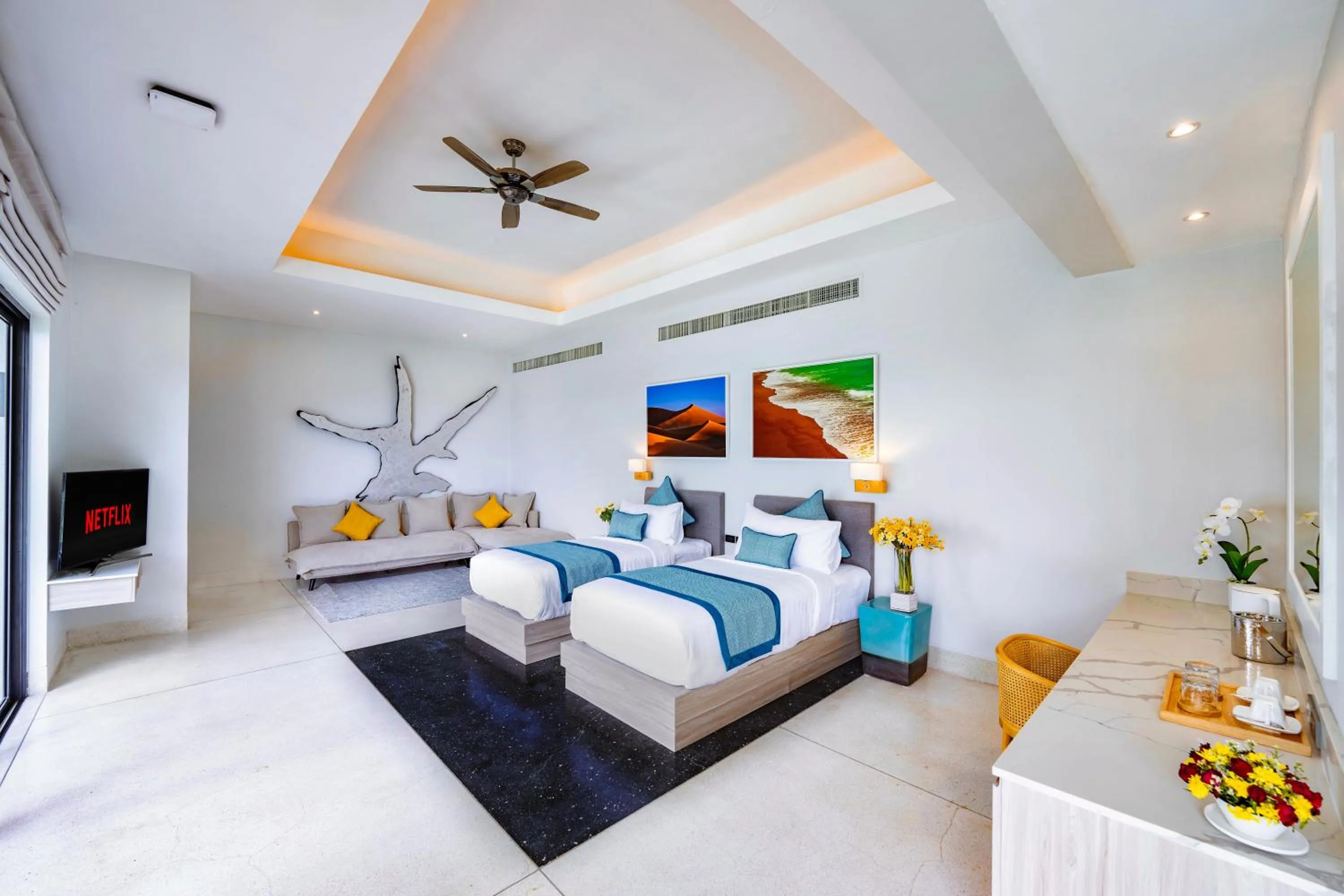 Bed in Villa La Prana