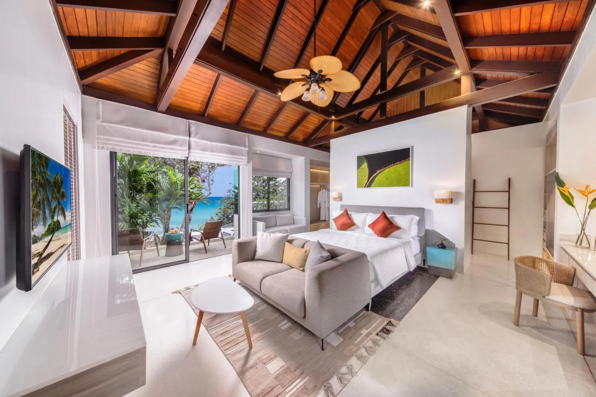 Bed in Villa La Prana