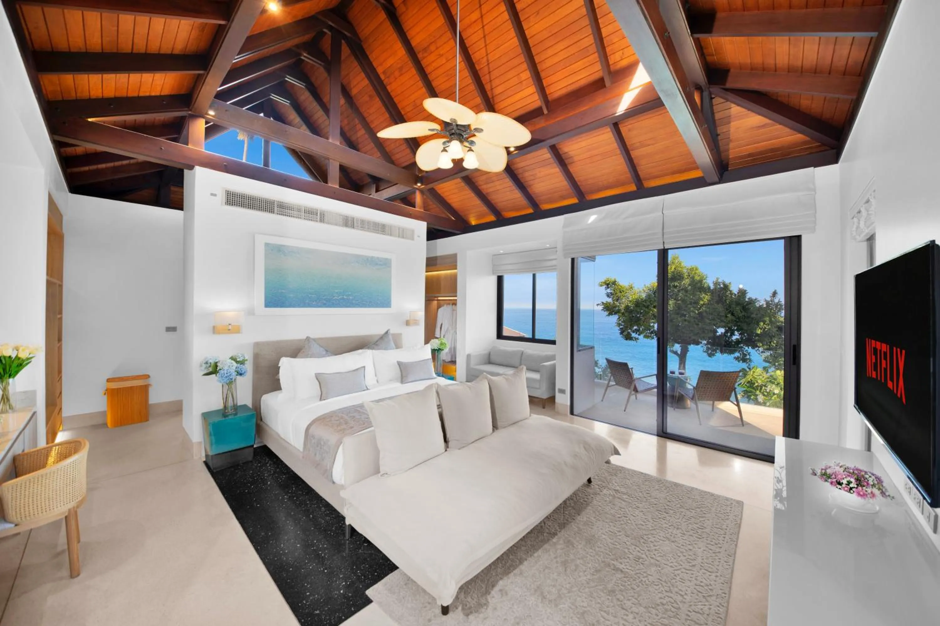 Bed in Villa La Prana