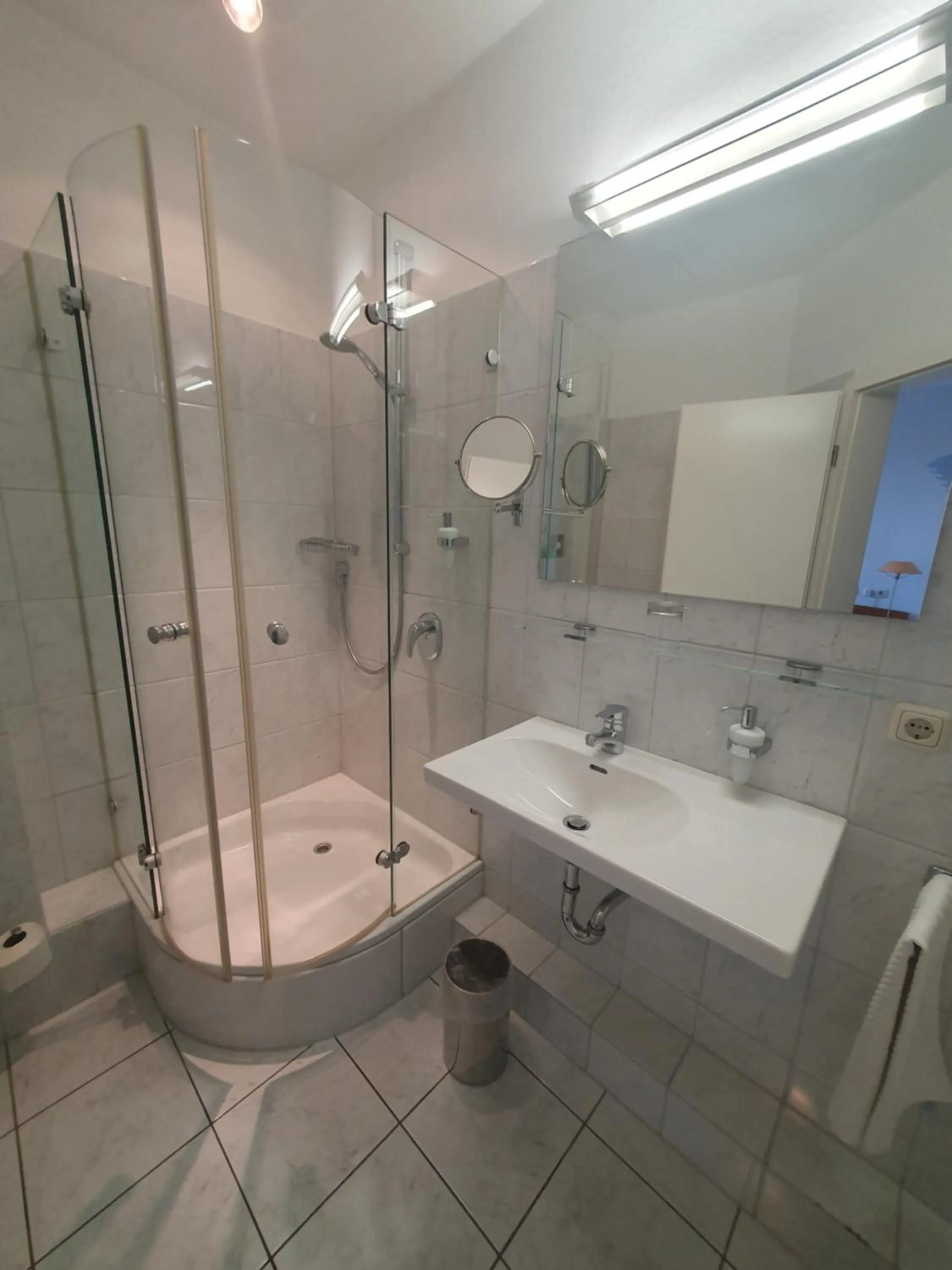 Bathroom in Hotel AM ELBUFER