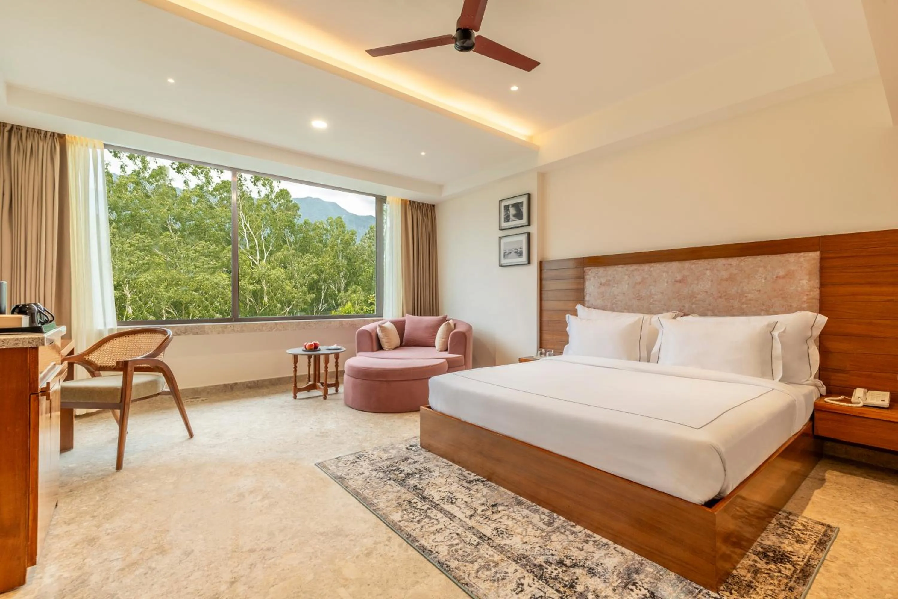 View (from property/room), Bed in The Prominence Mussoorie Road Dehradun