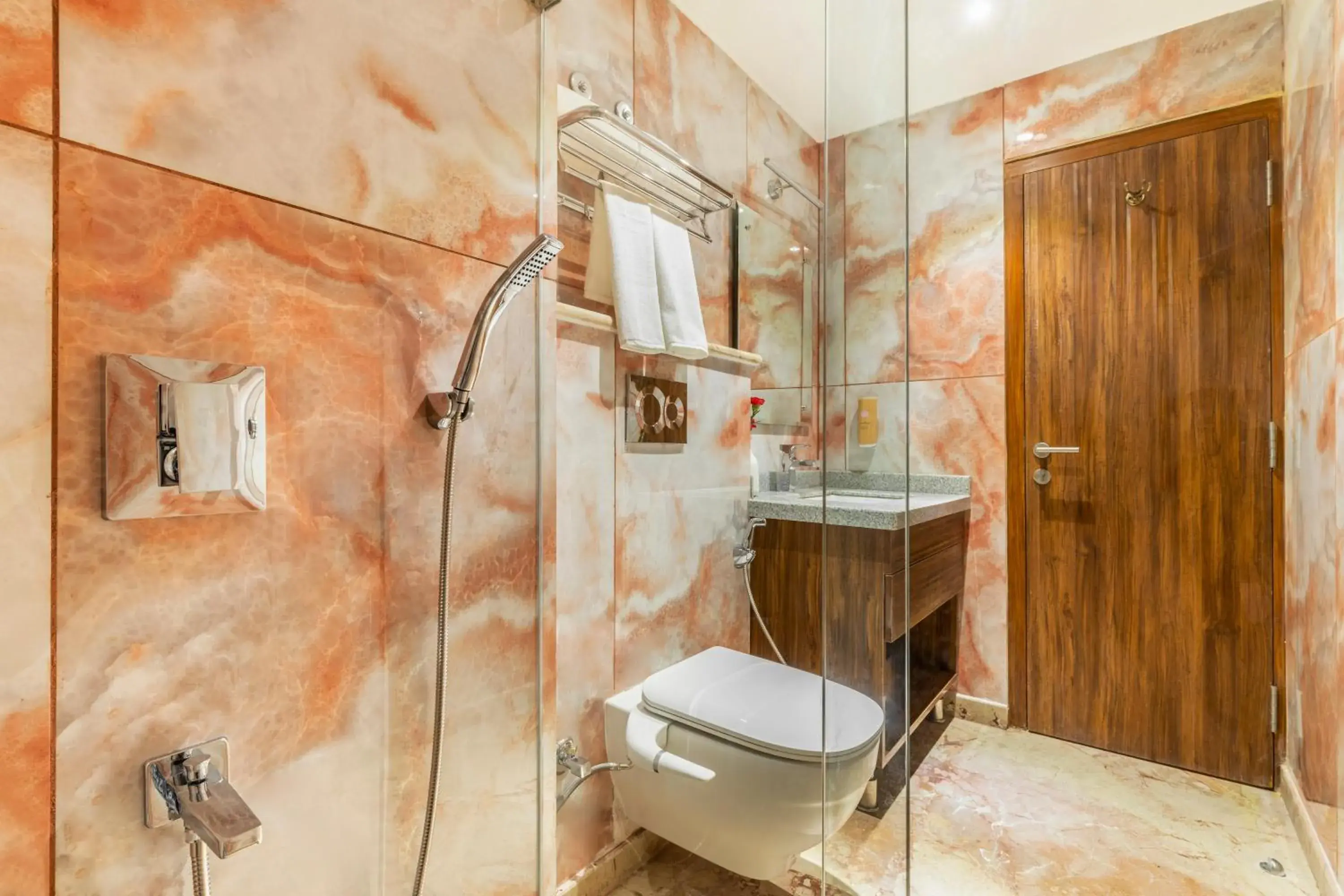 Bathroom in The Prominence Mussoorie Road Dehradun Bathroom in The Prominence Mussoorie Road Dehradun