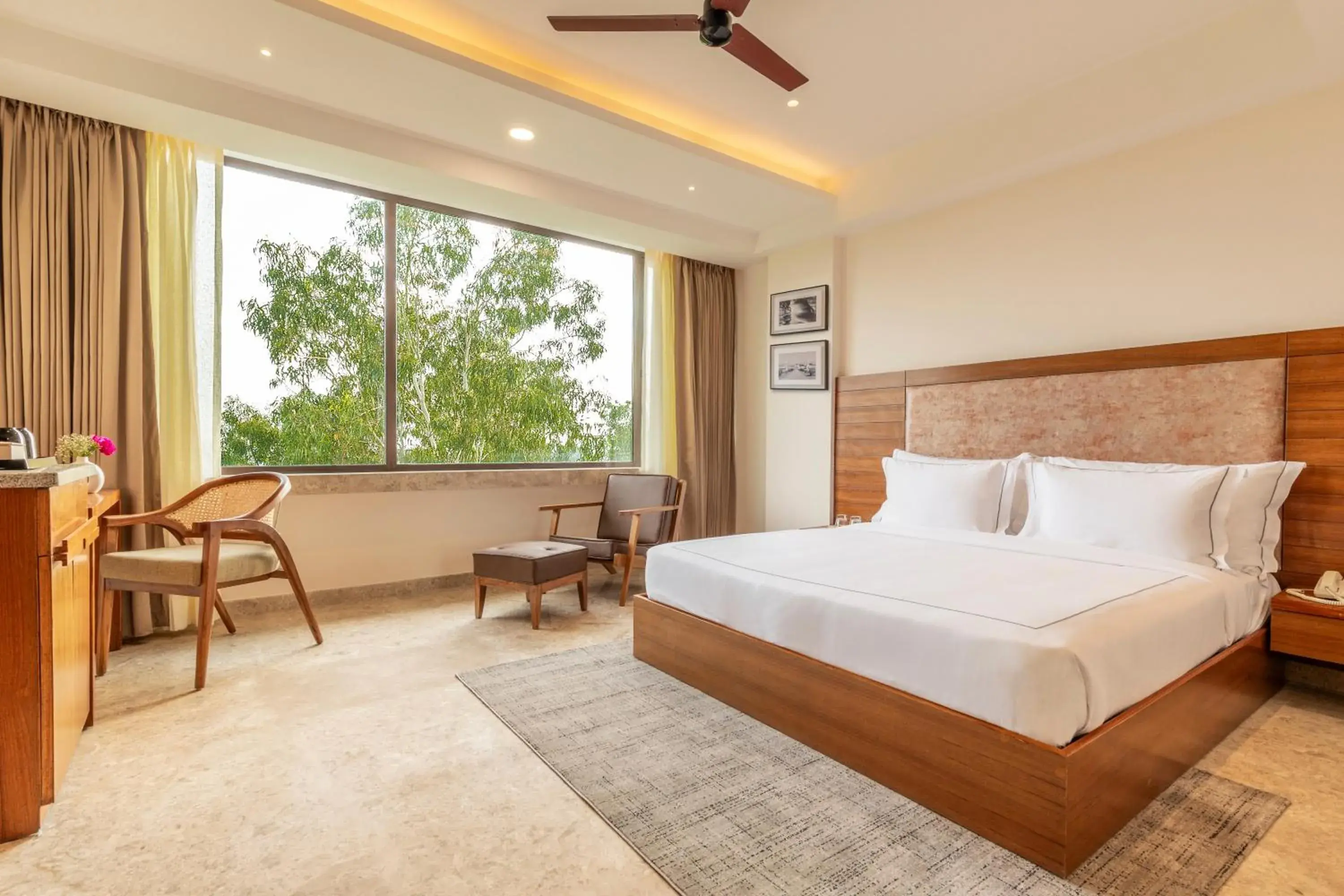 View (from property/room), Bed in The Prominence Mussoorie Road Dehradun View (from property/room), Bed in The Prominence Mussoorie Road Dehradun