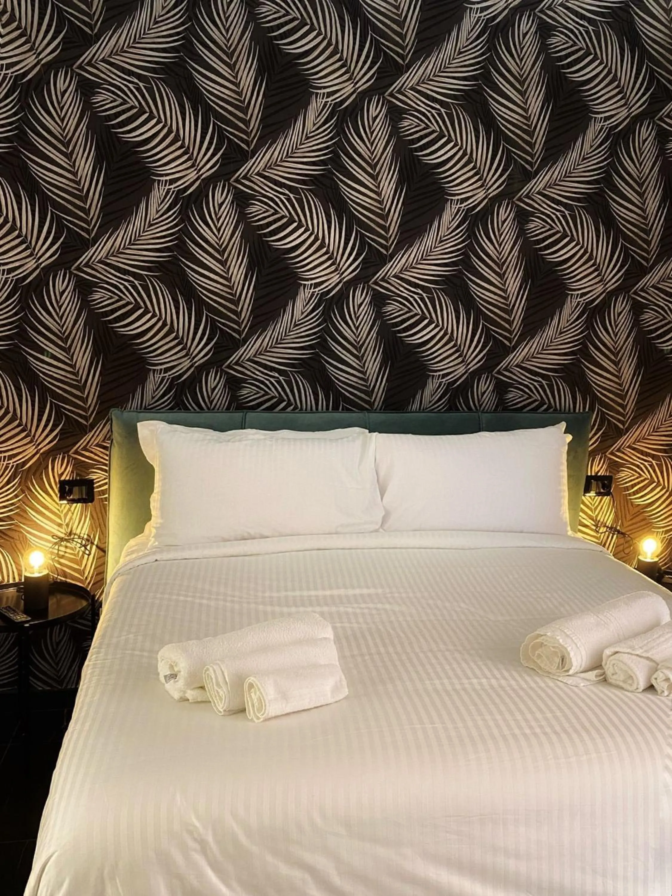 Bed in Le Colonne B&b