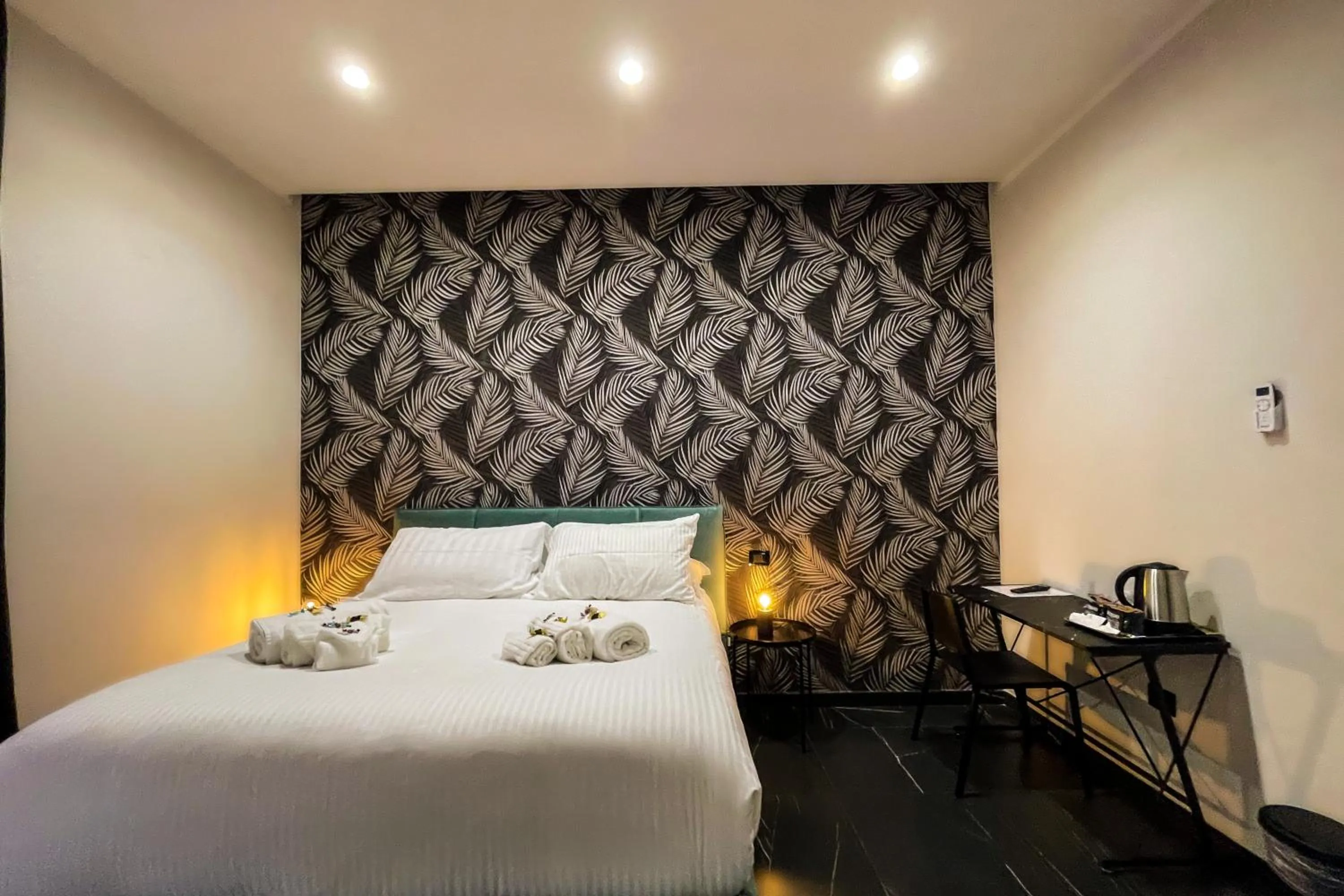 View (from property/room), Bed in Le Colonne B&b