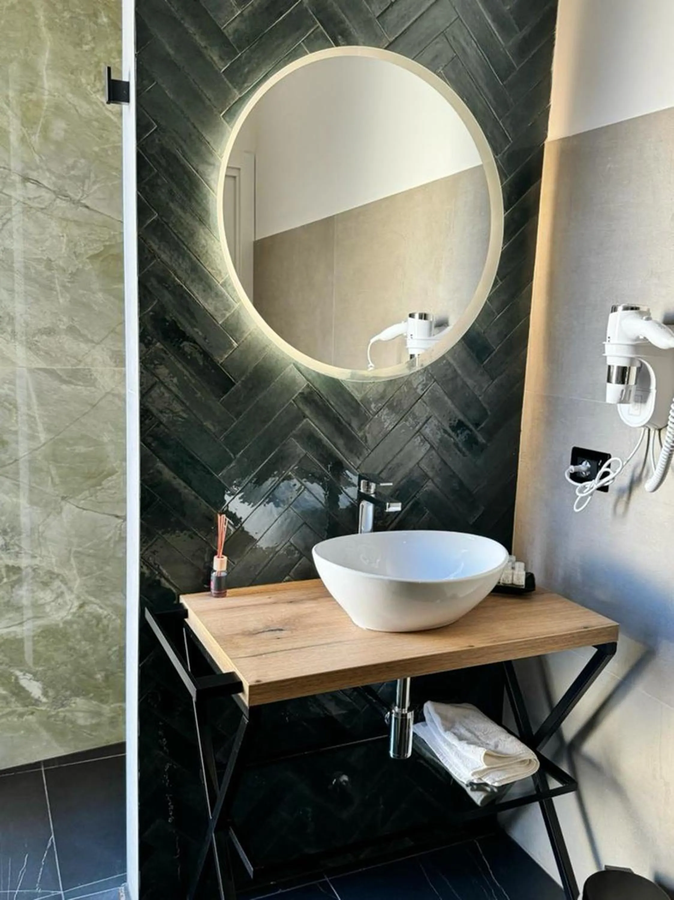 Bathroom in Le Colonne B&b