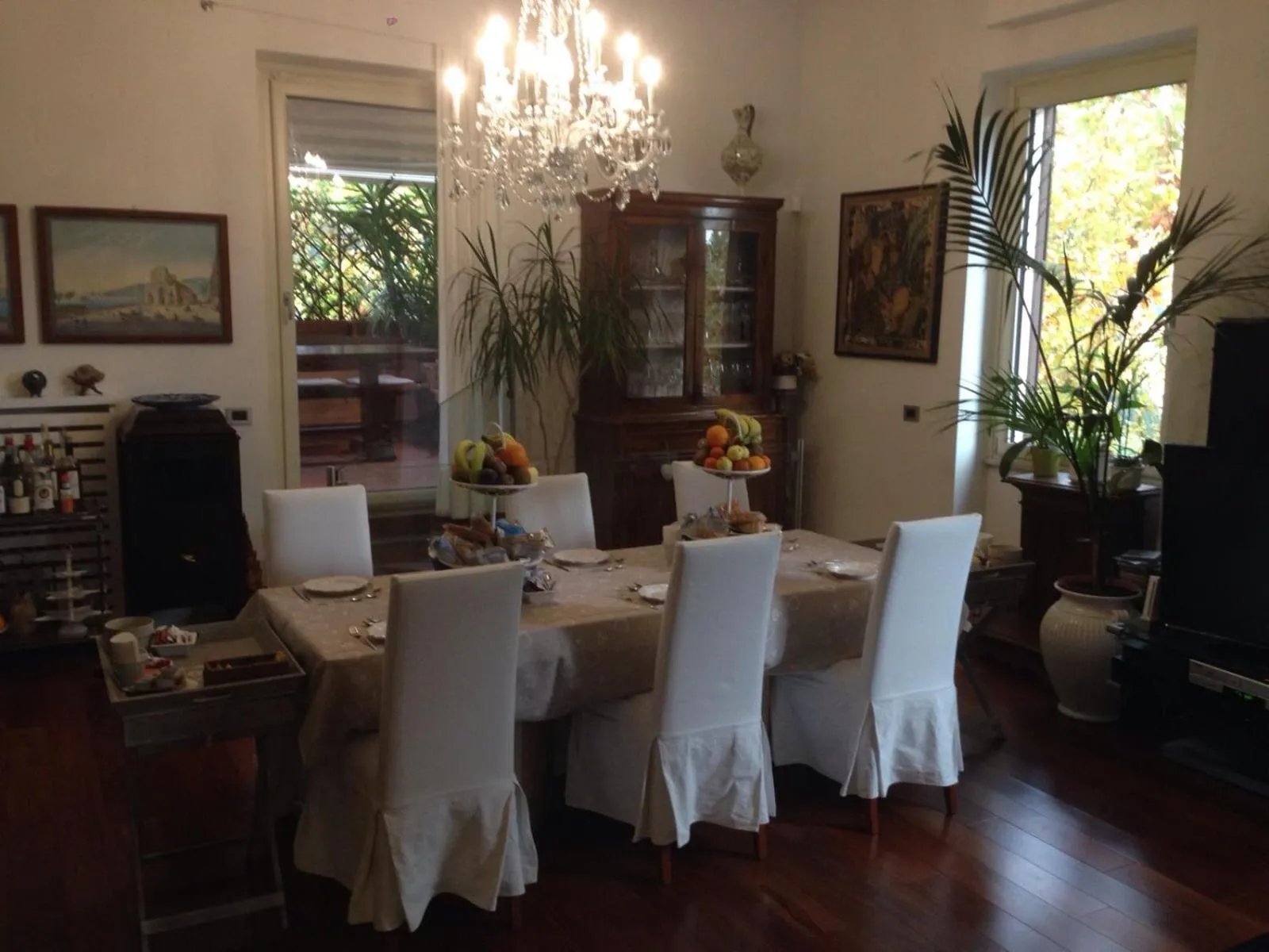 Dining area in Trastevere Belvedere B&B