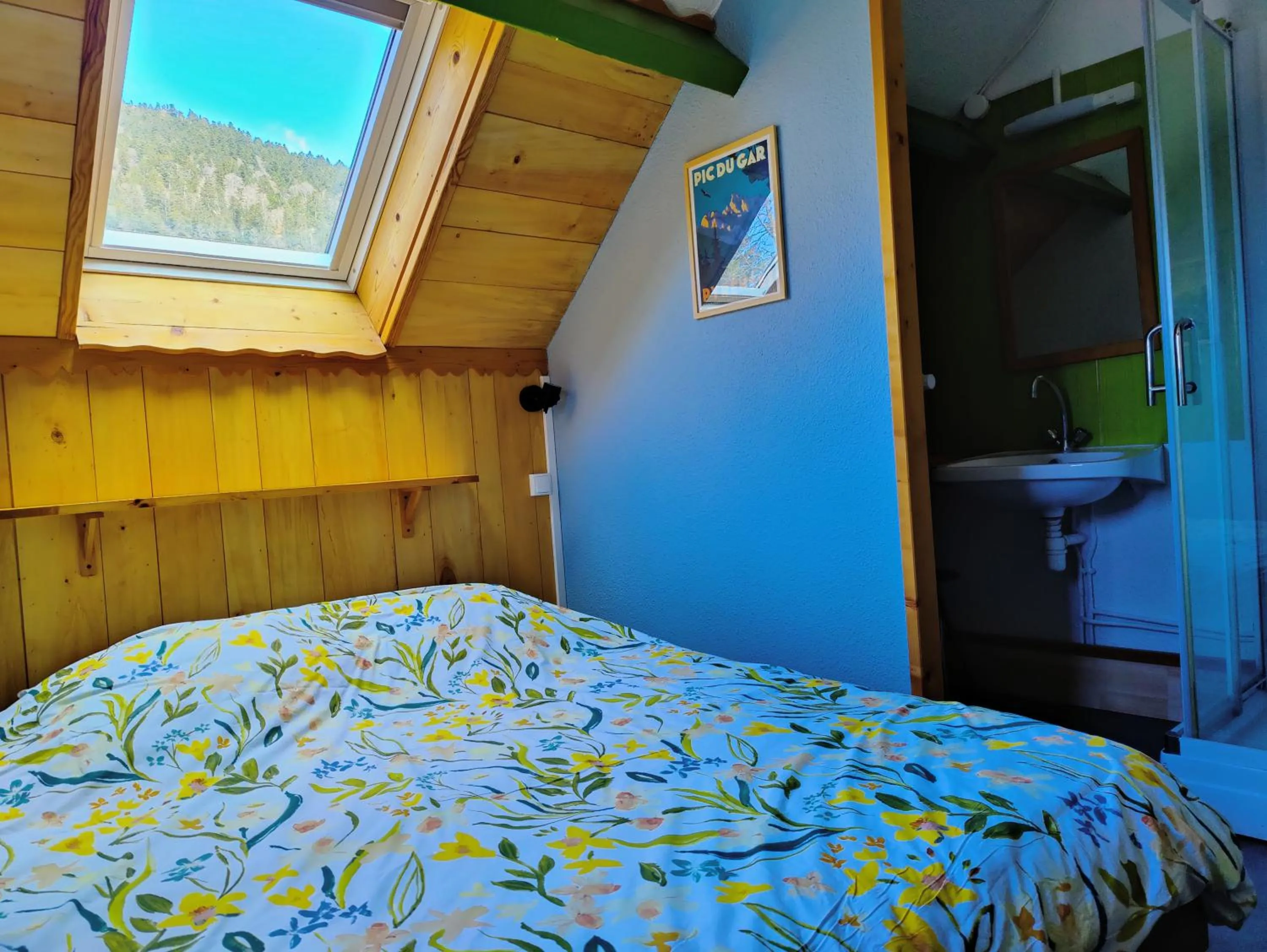 Bed in Auberge La Soulan