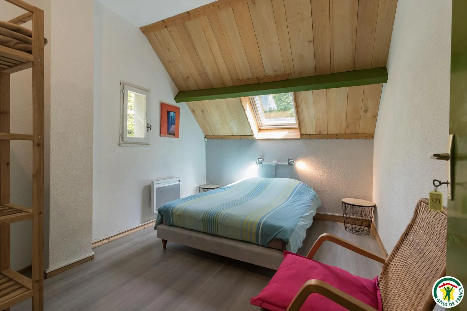 Bed in Auberge La Soulan