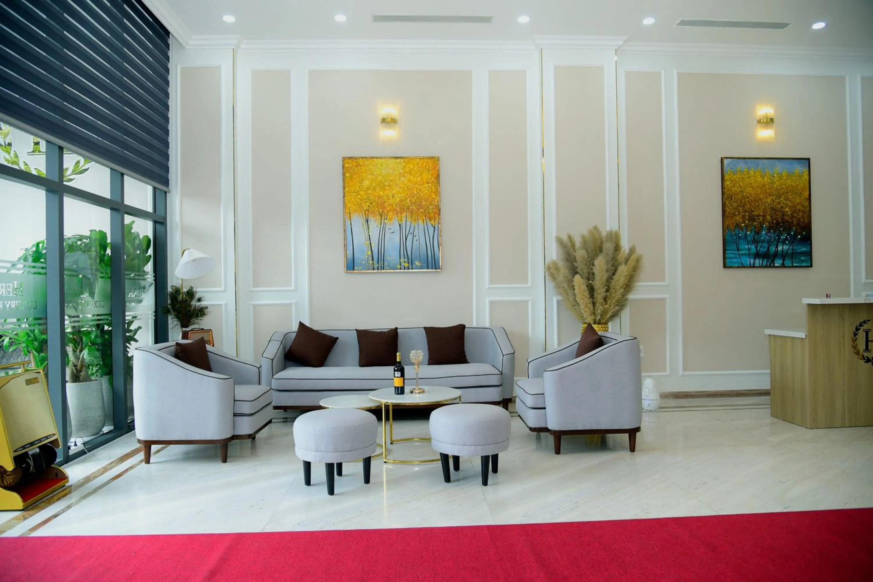 Living room in Hera Luxury Hotel