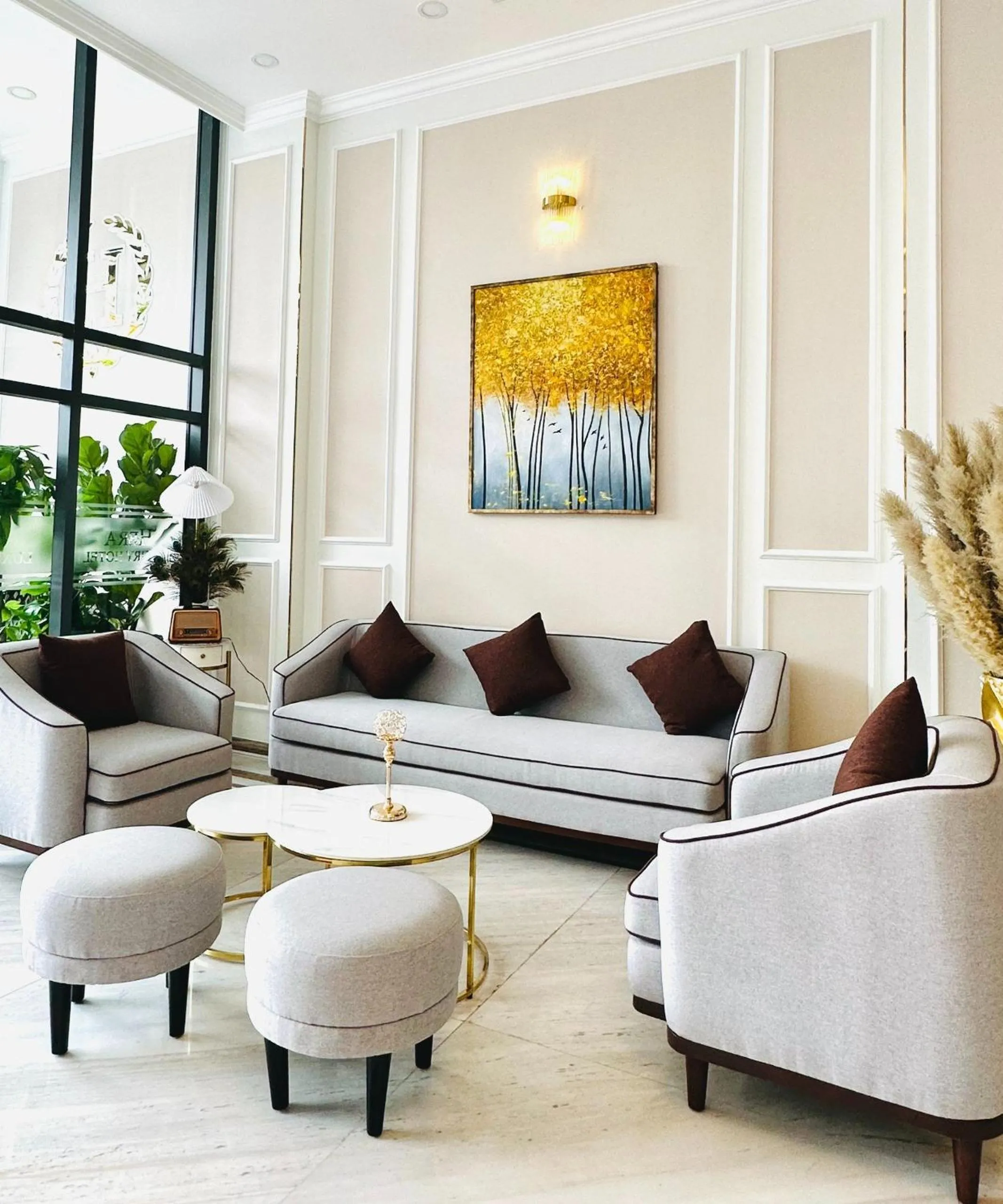 Living room in Hera Luxury Hotel