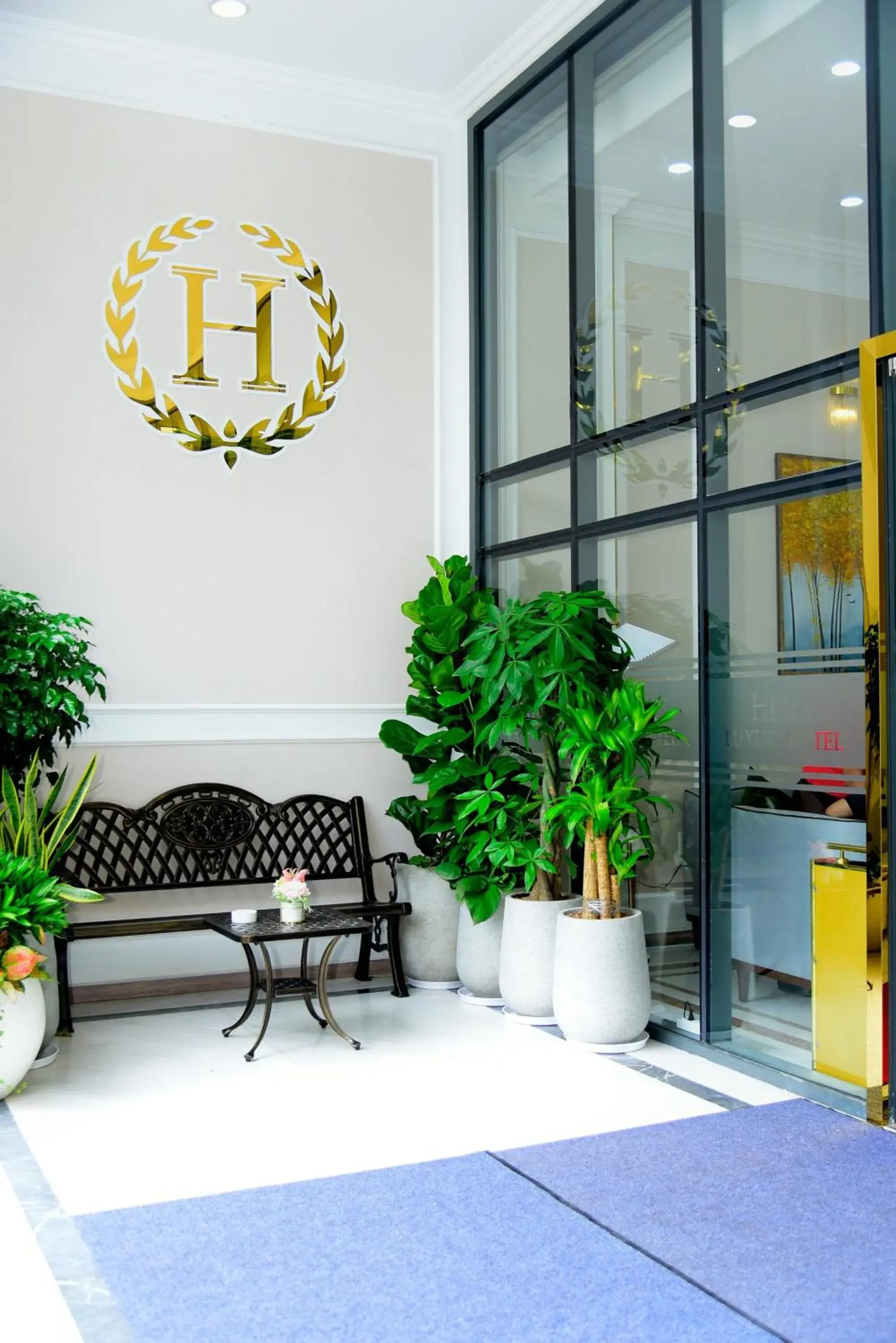 Living room in Hera Luxury Hotel Living room in Hera Luxury Hotel