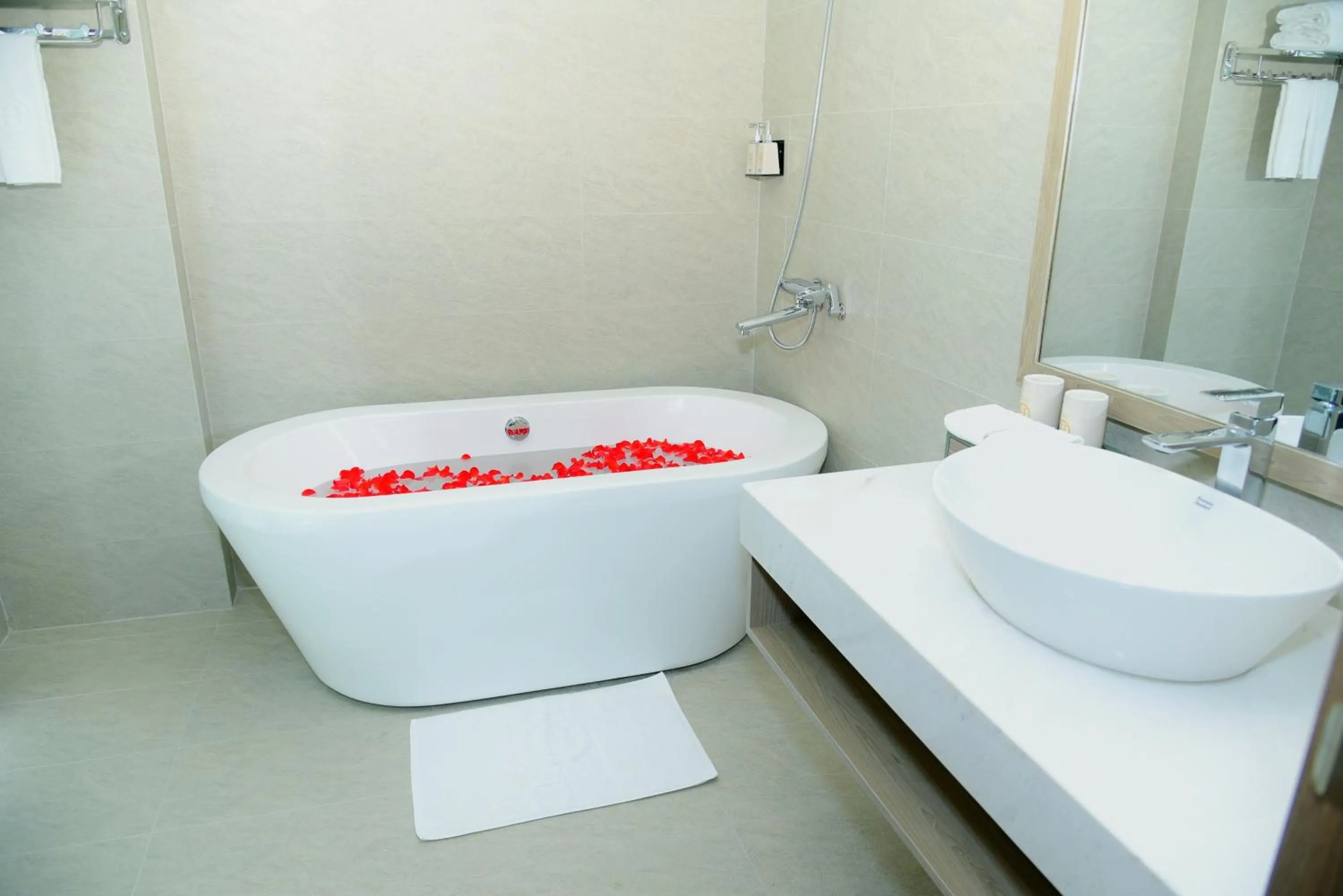 Bathroom in Hera Luxury Hotel