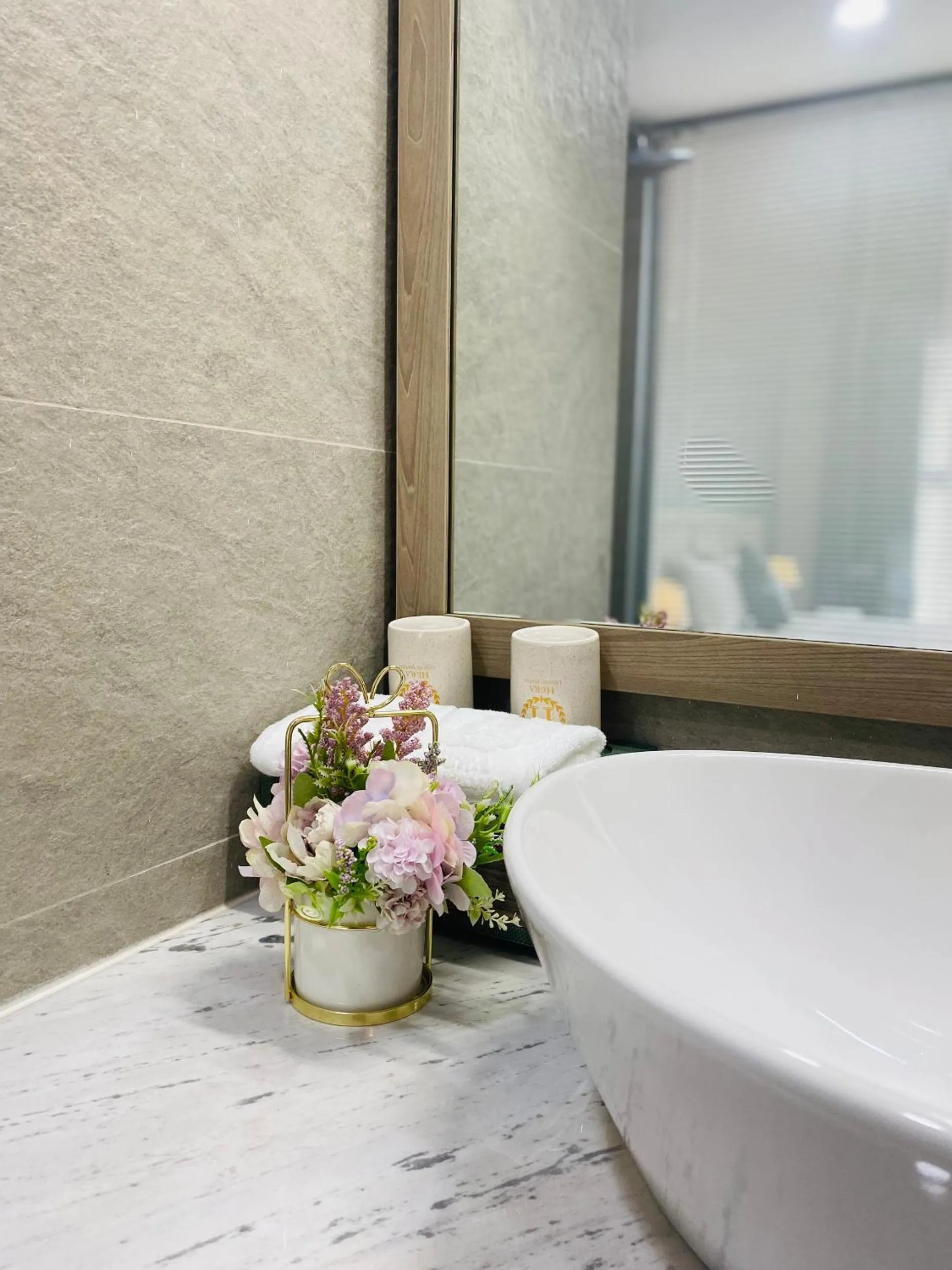 Bathroom in Hera Luxury Hotel