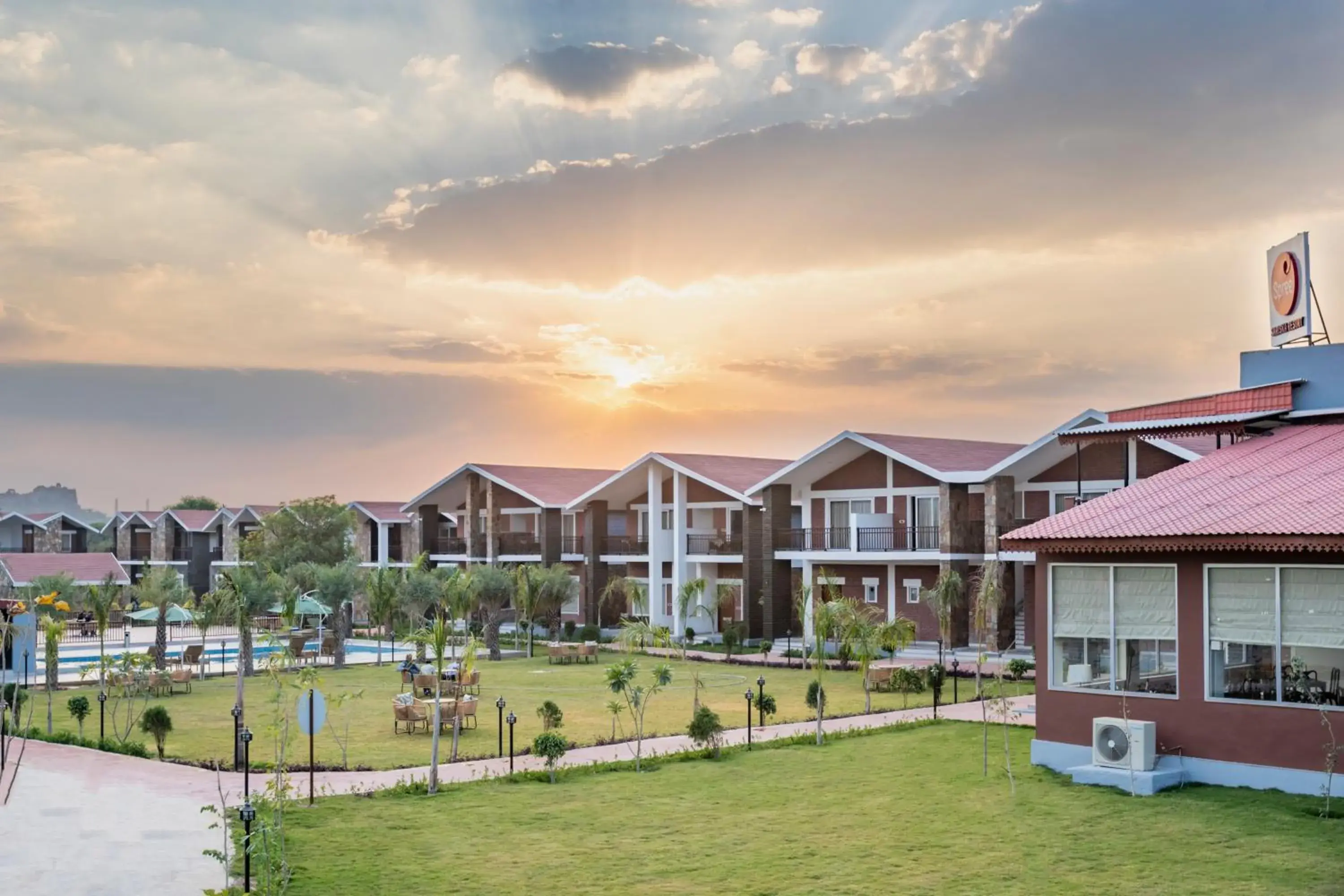 Property building in Spree Resort Sariska Property building in Spree Resort Sariska