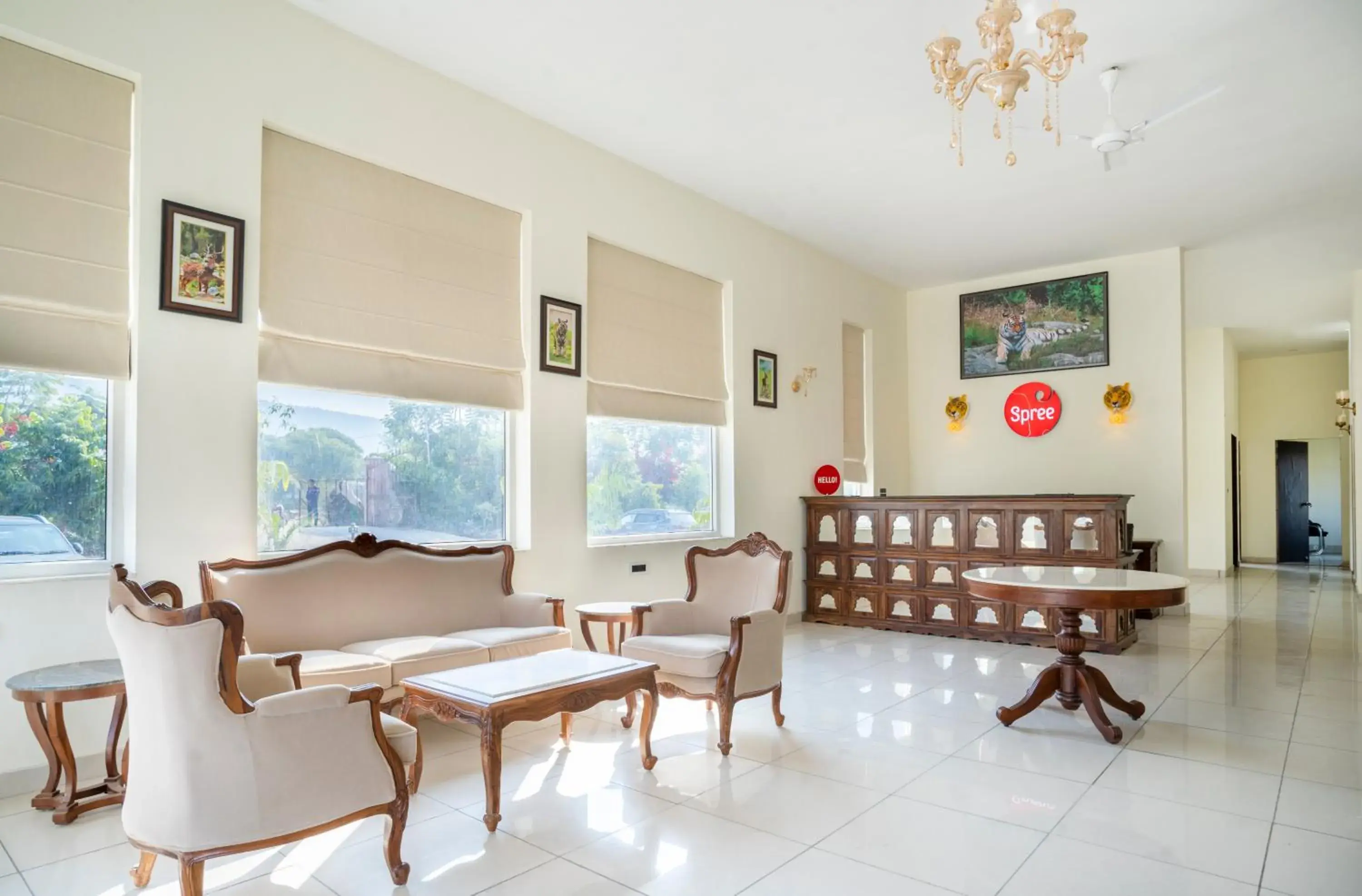 Lobby or reception in Spree Resort Sariska Lobby or reception in Spree Resort Sariska