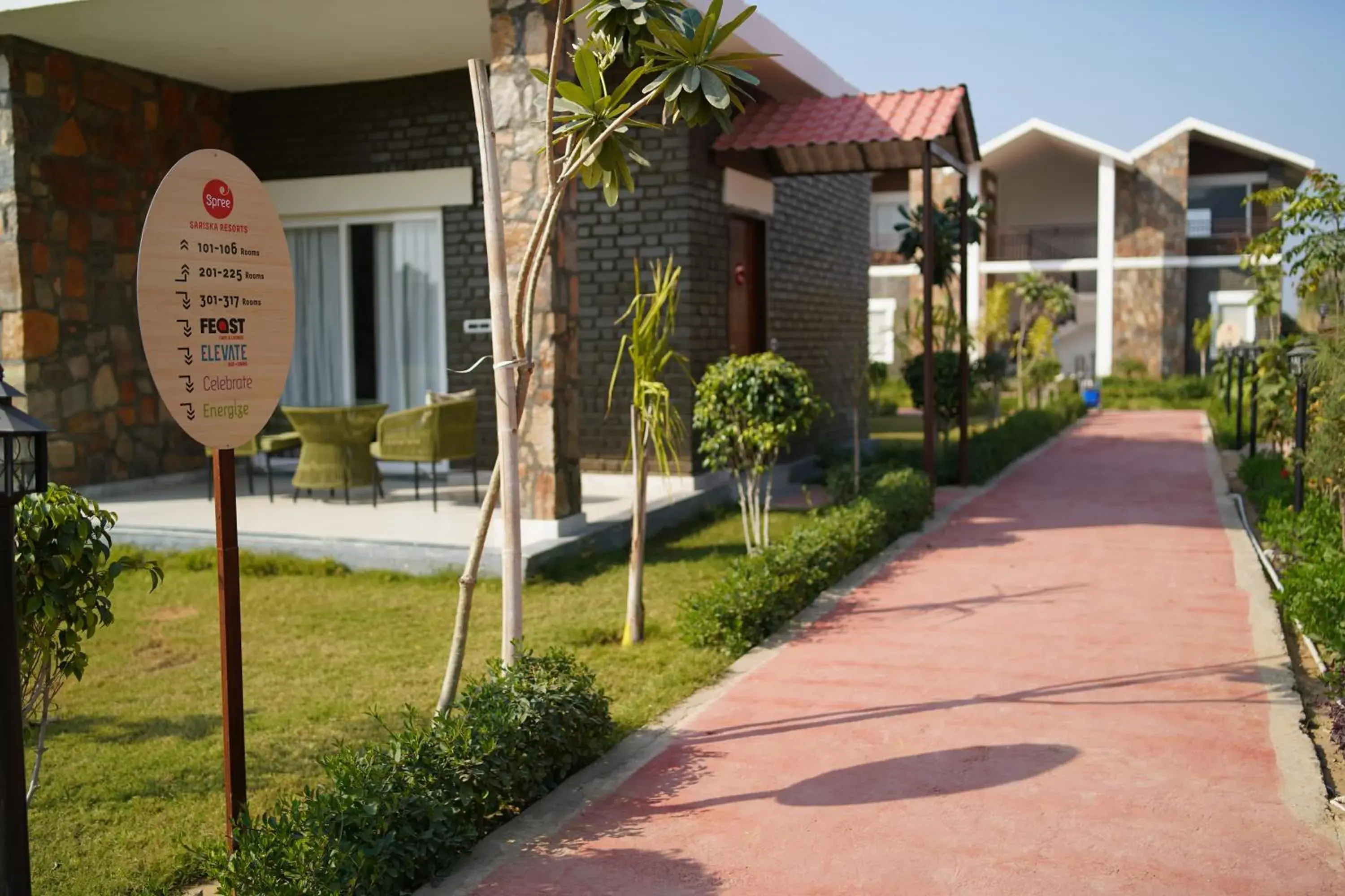 Property building in Spree Resort Sariska Property building in Spree Resort Sariska