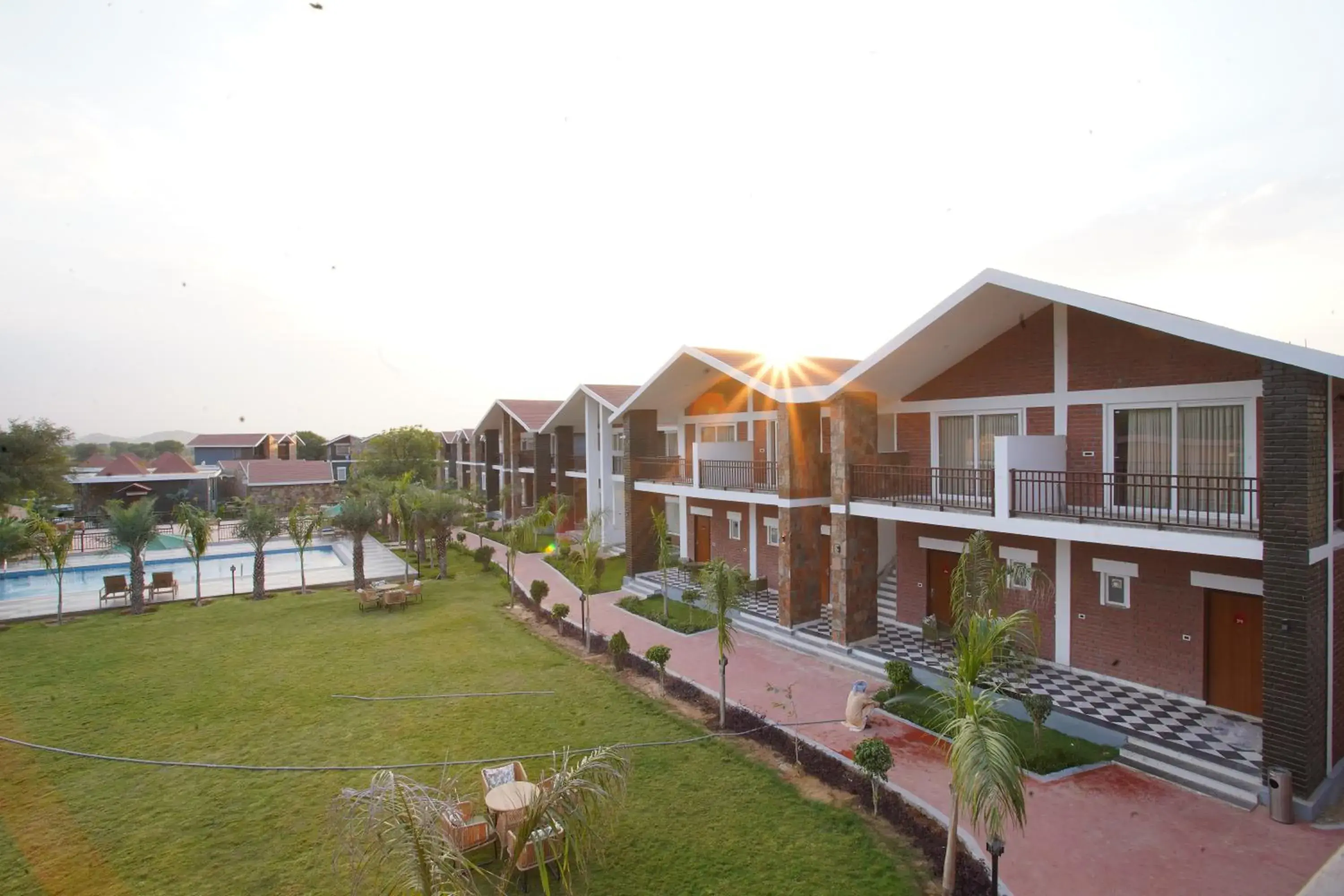 Property building in Spree Resort Sariska Property building in Spree Resort Sariska