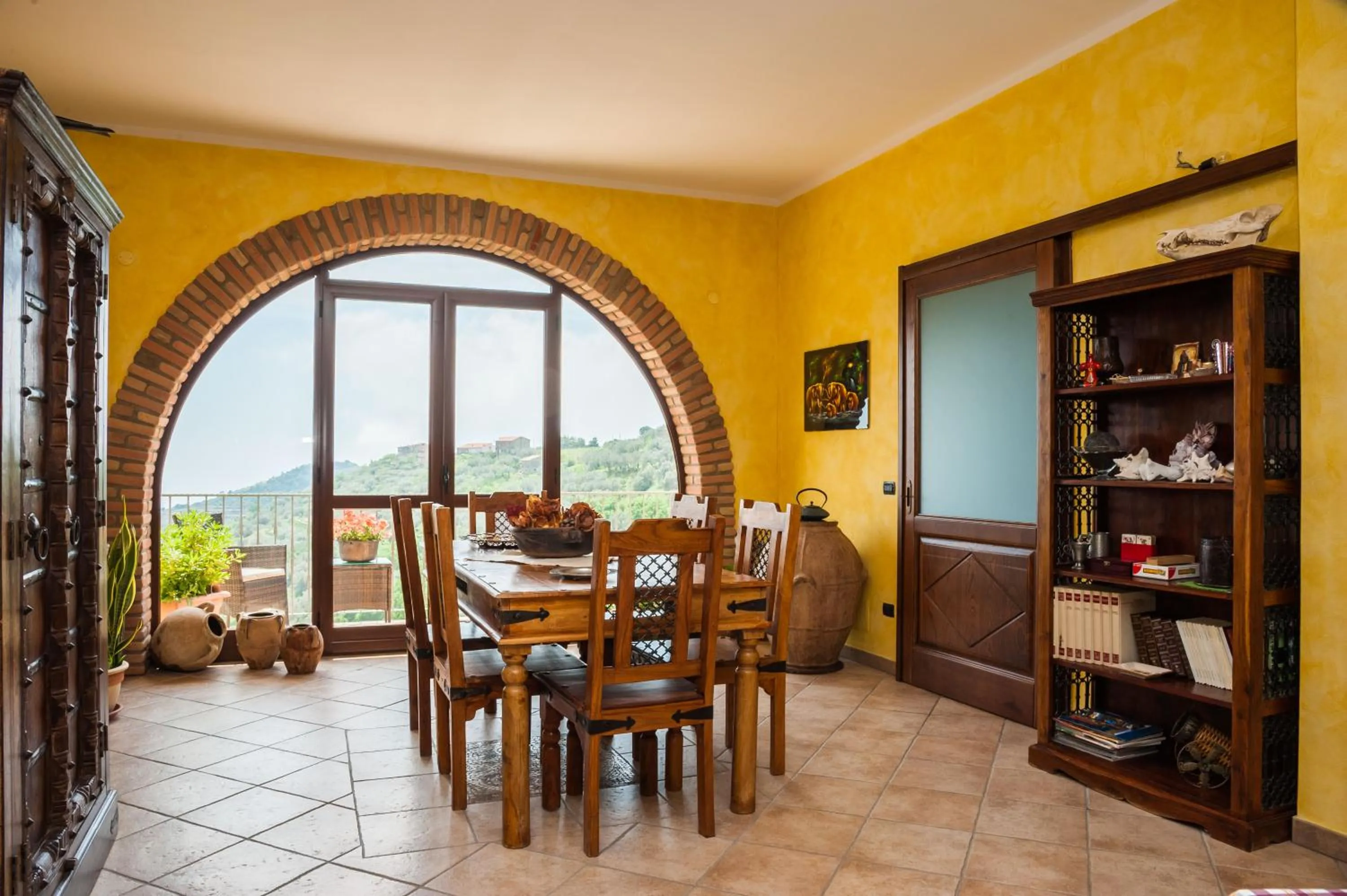 Communal lounge/ TV room in Villa Bernadette