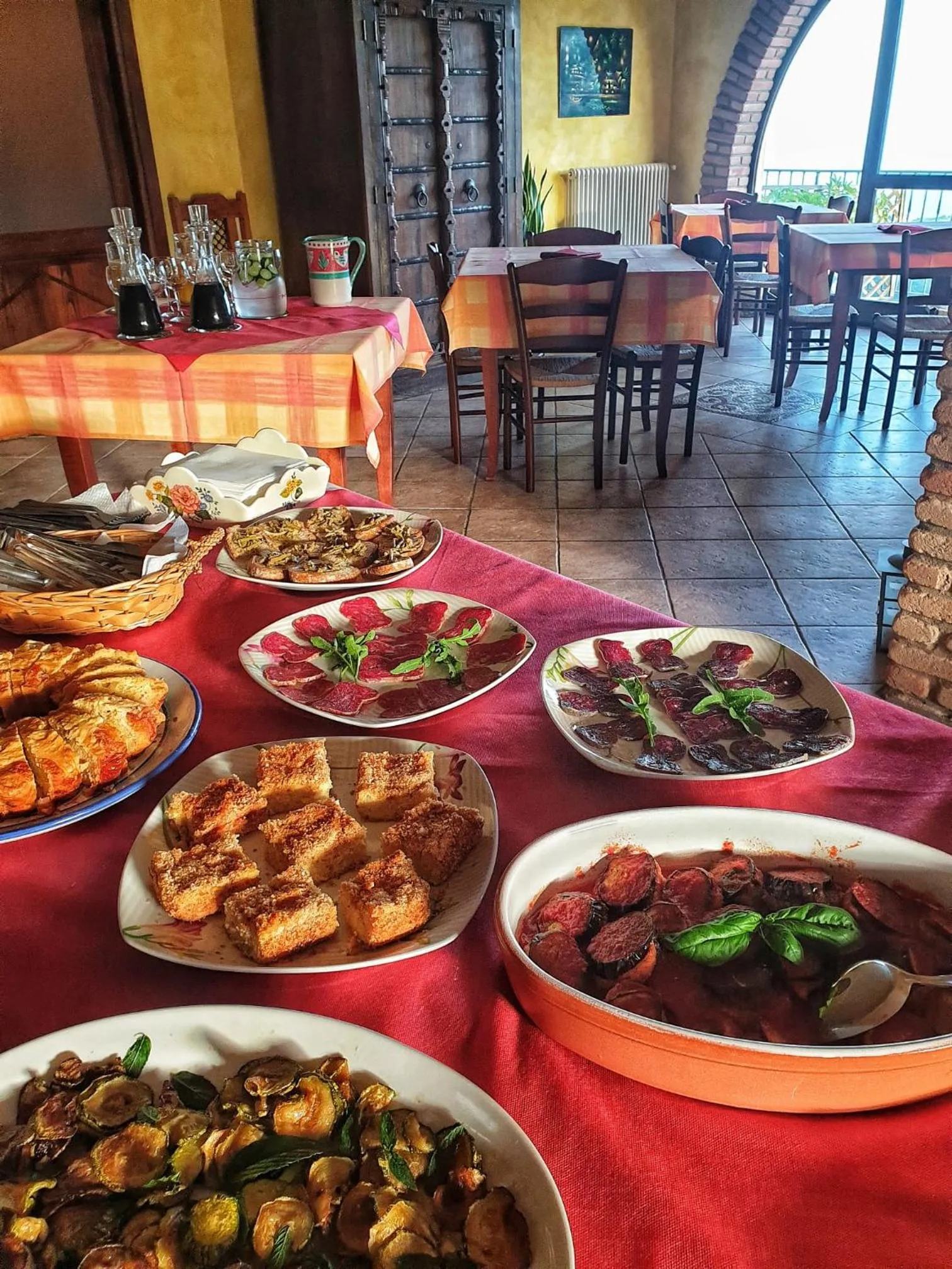 Food in Villa Bernadette