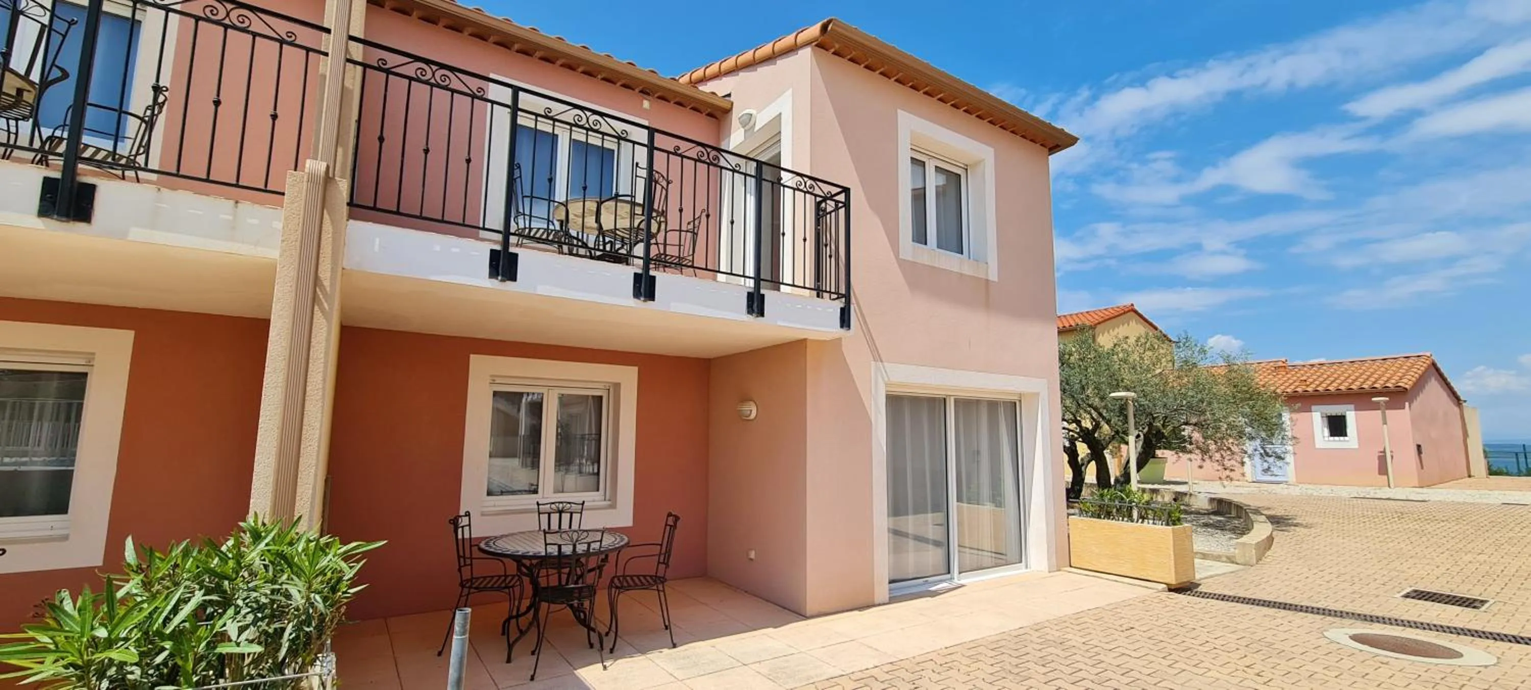 Balcony/Terrace in Appart'hotel Résidence La Provence