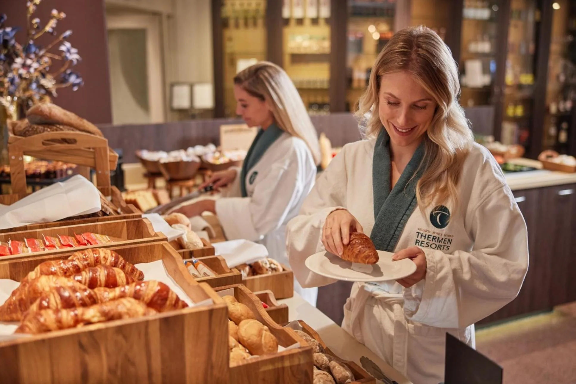 Buffet breakfast in Thermen Bad Nieuweschans