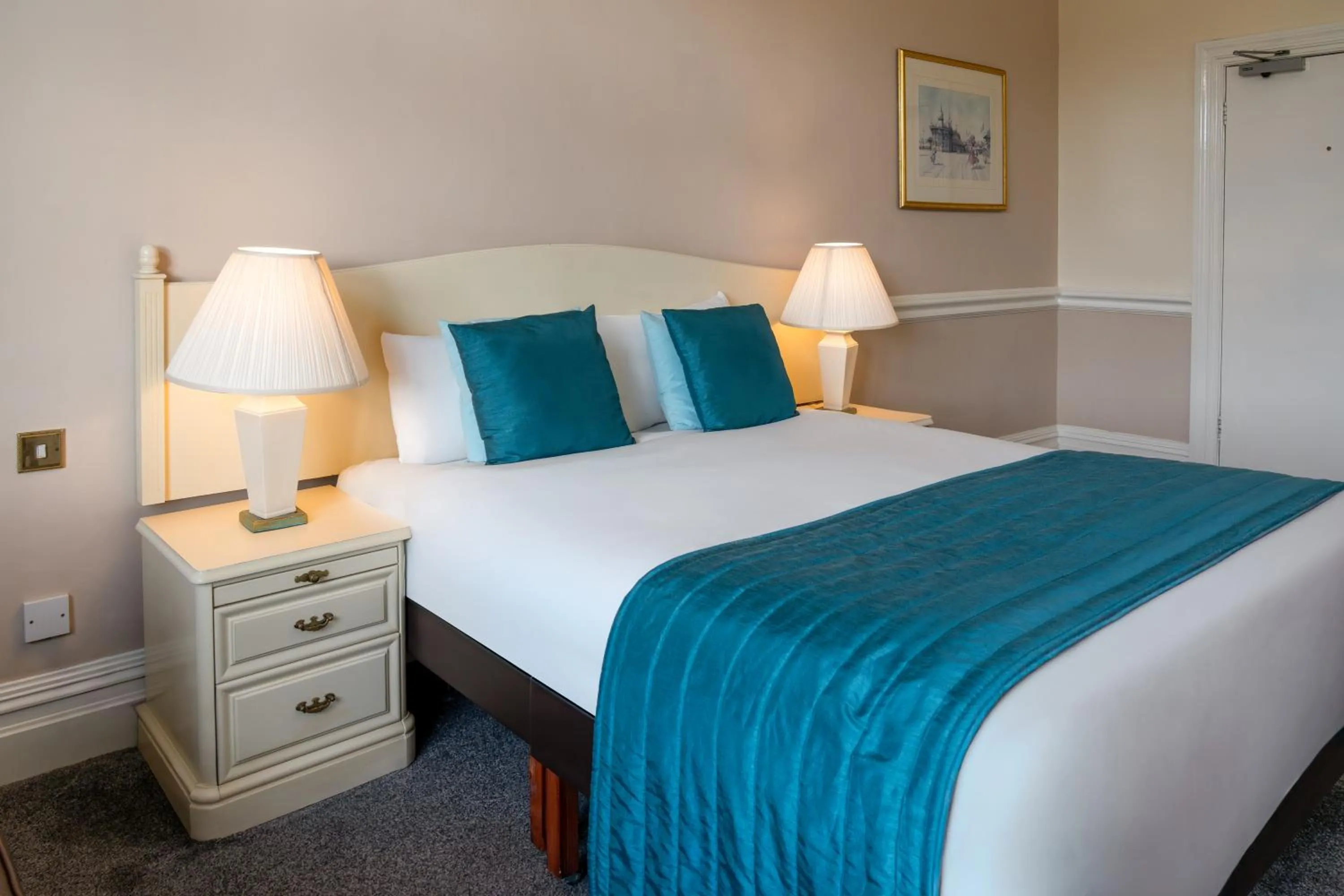 Bed in Royal Bath Hotel Bournemouth