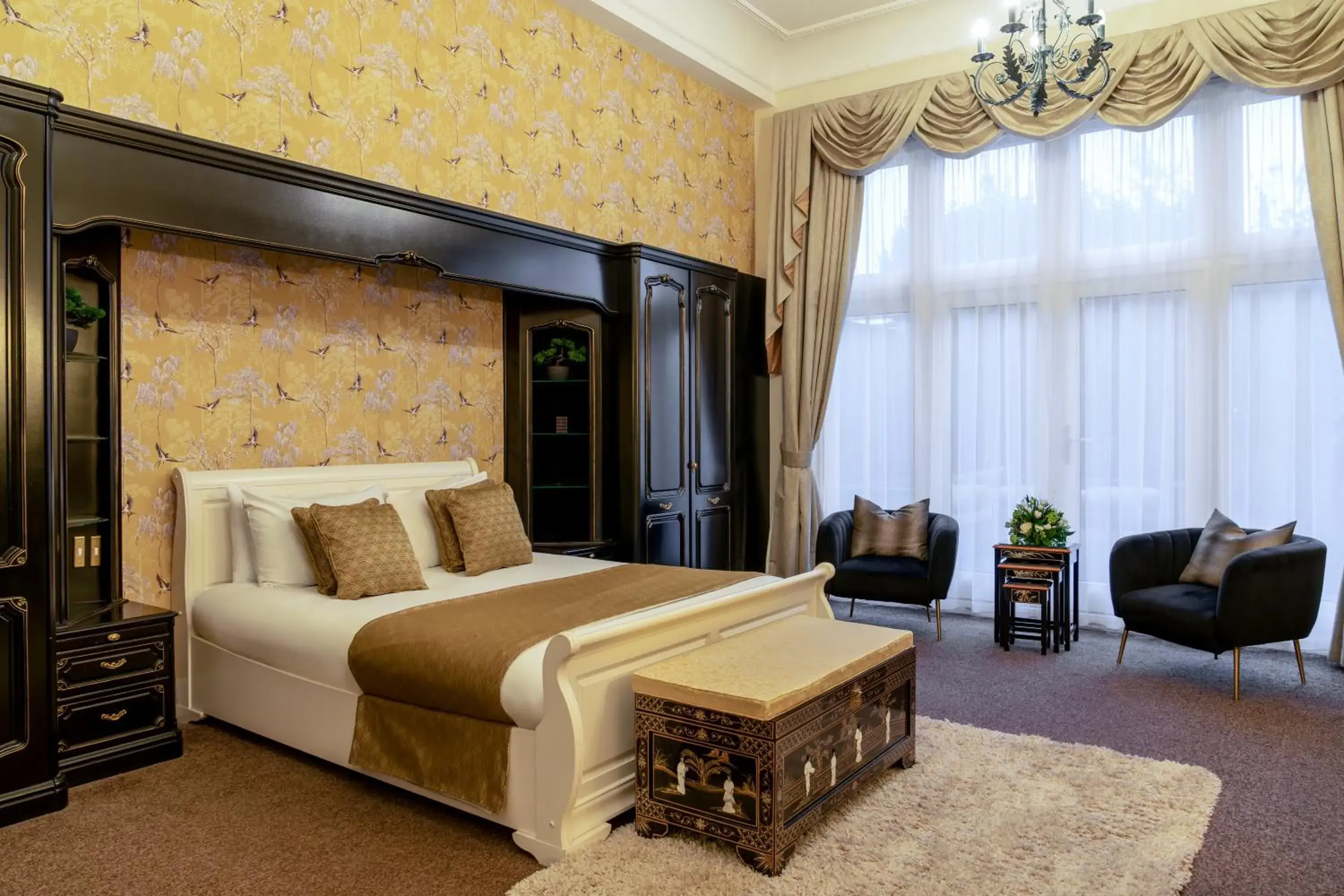 Bedroom, Bed in Royal Bath Hotel Bournemouth Bedroom, Bed in Royal Bath Hotel Bournemouth