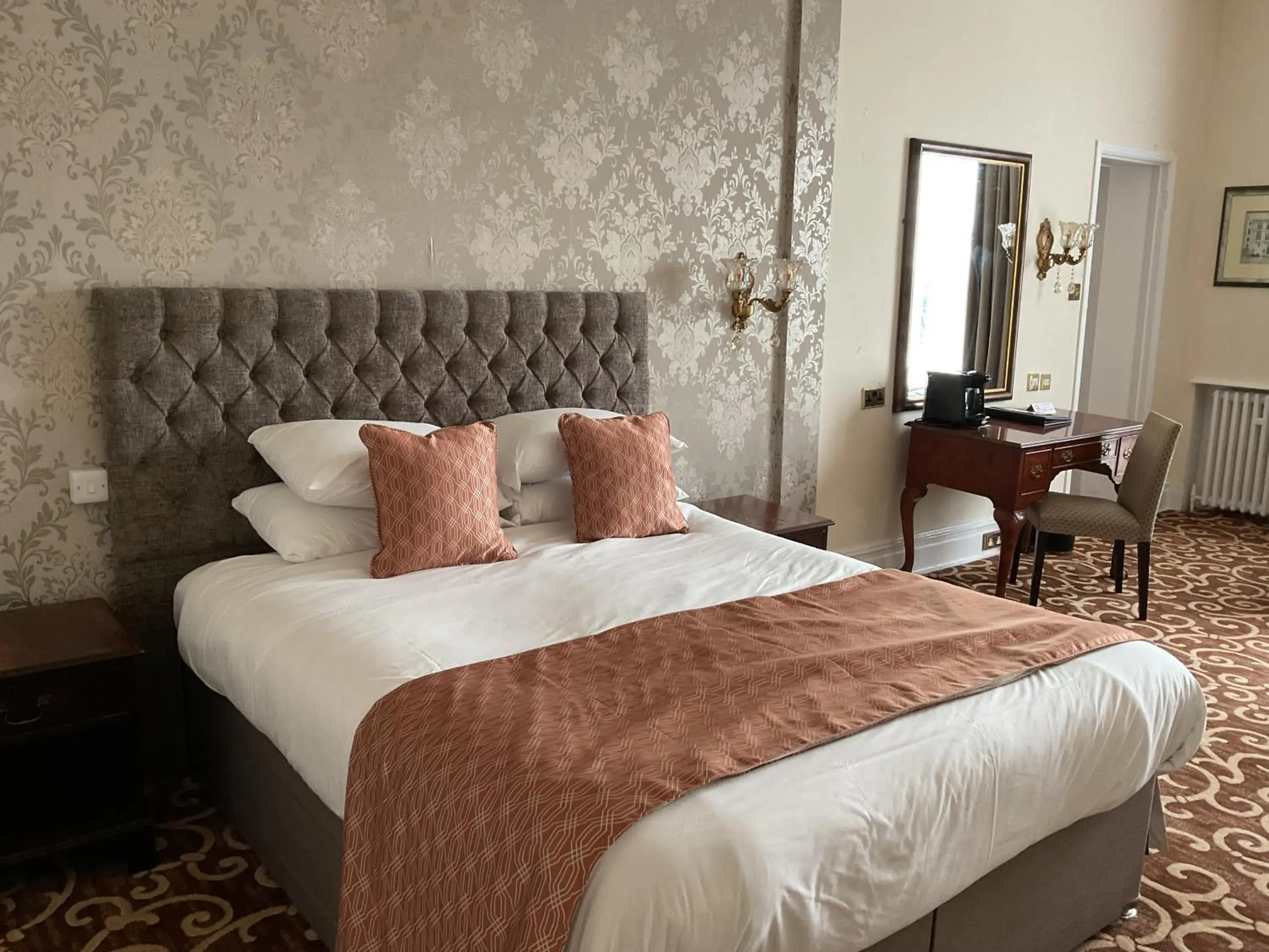 Bedroom, Bed in Royal Bath Hotel & Spa Bournemouth Bedroom, Bed in Royal Bath Hotel & Spa Bournemouth